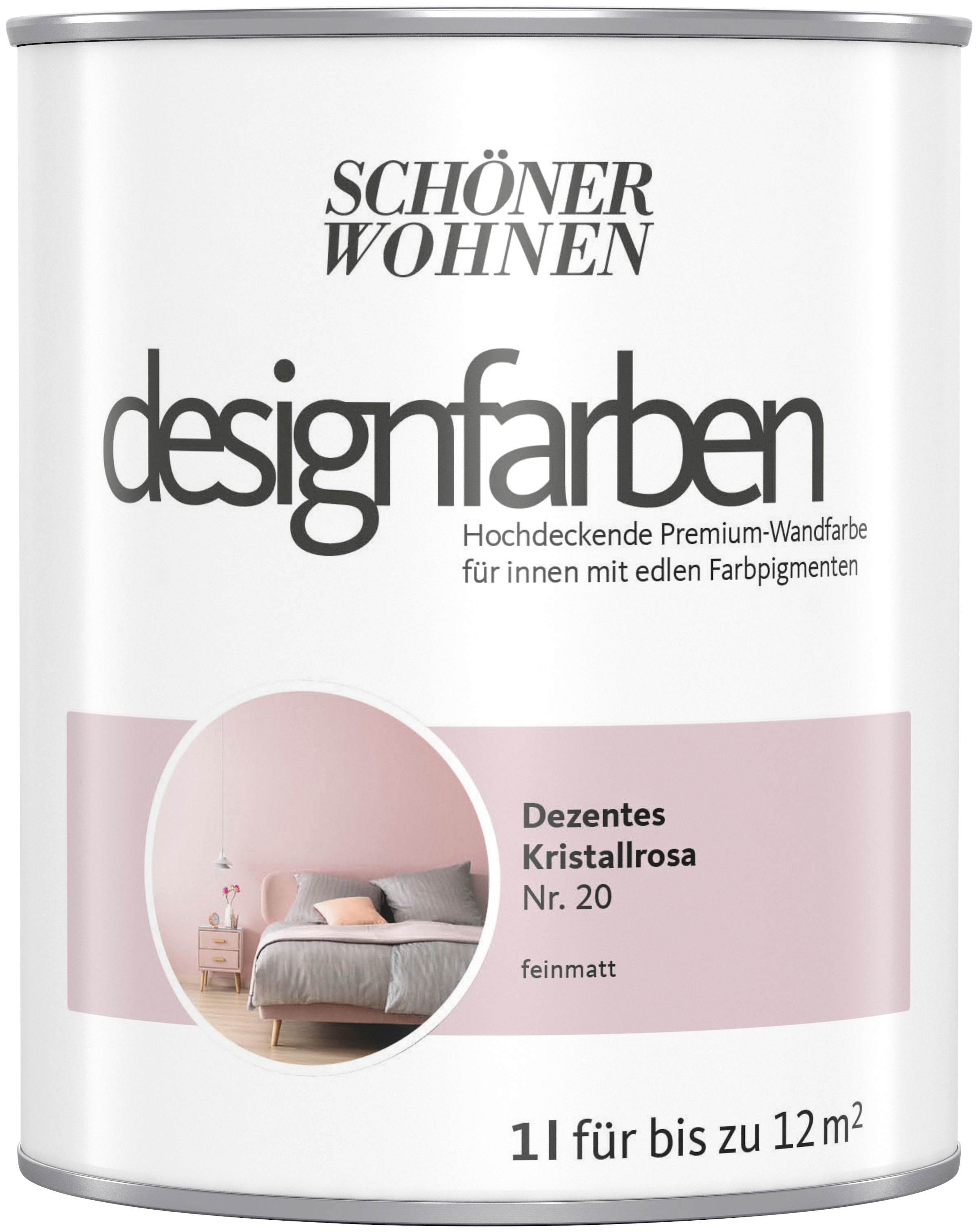 SCHÖNER WOHNEN-Kollektion Wand- und Deckenfarbe »Designfarben«, (1), 1 Liter, Dezentes... kaufen