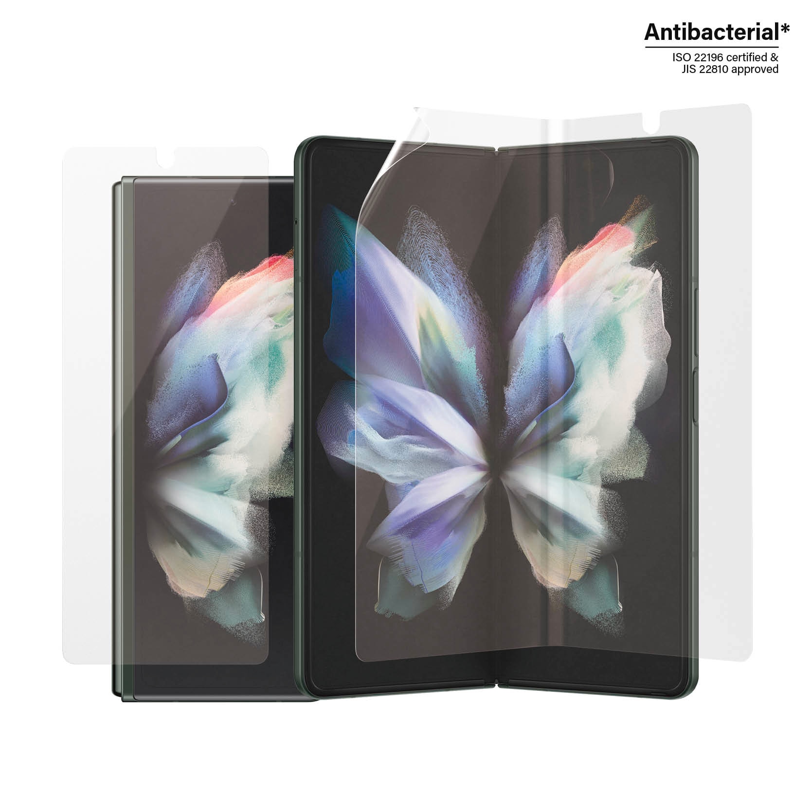 PanzerGlass Displayschutzglas »Screen Protector Ultra Wide Fit«, für Samsung Galaxy Z Fold4 5G-Samsung Galaxy Z Fold5, passend für Samsung Galaxy Z Fold4 5G, Z Fold5