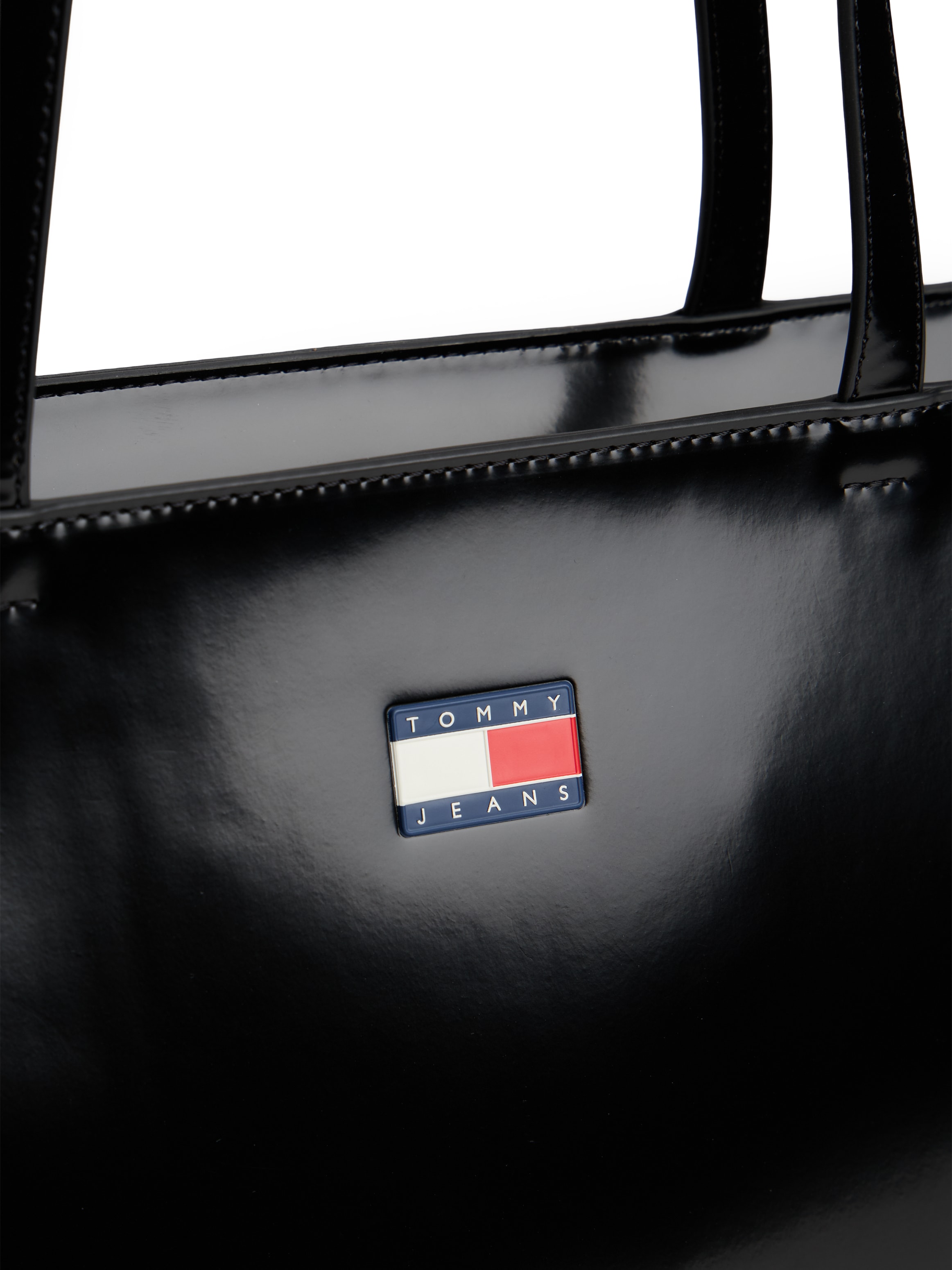 Tommy Jeans Tragetasche »TJW MUST TOTE« , Damen Schultertasche, Shopper mit typischer Logoflag