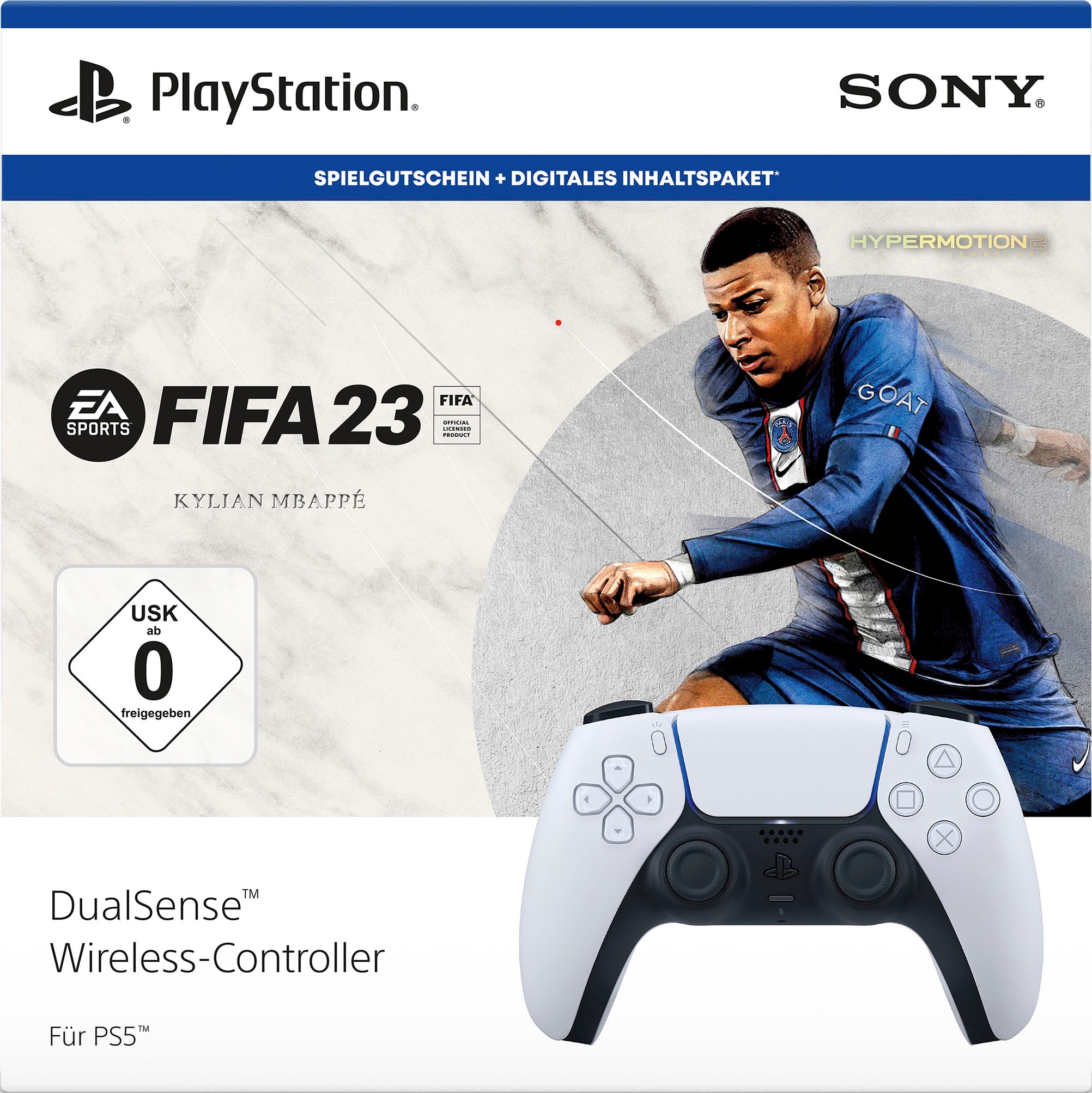 10. Bild von PlayStation 5 Wireless-Controller »FIFA 23 (Digitale Version) + DualSense«