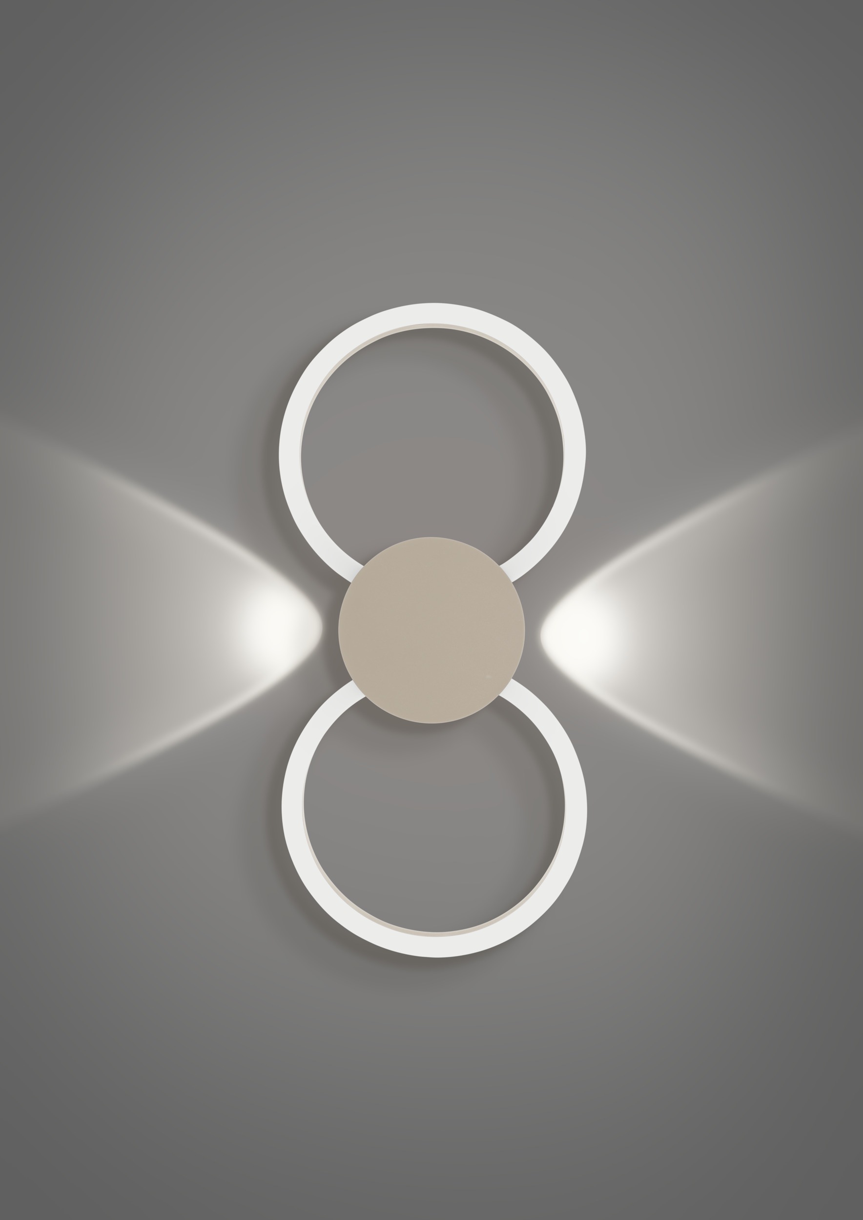 EGLO Deckenleuchte »VENTICELLO 1 Deckenlampe - Alu - LED;LED - 20W;0,91W - IP20« LED-Modul 1 Stk. Warmweiß Wohzimmerlampe, Esszimmerlampe, Flur, Schlafzimmer, L66 x B30 x H5 cm