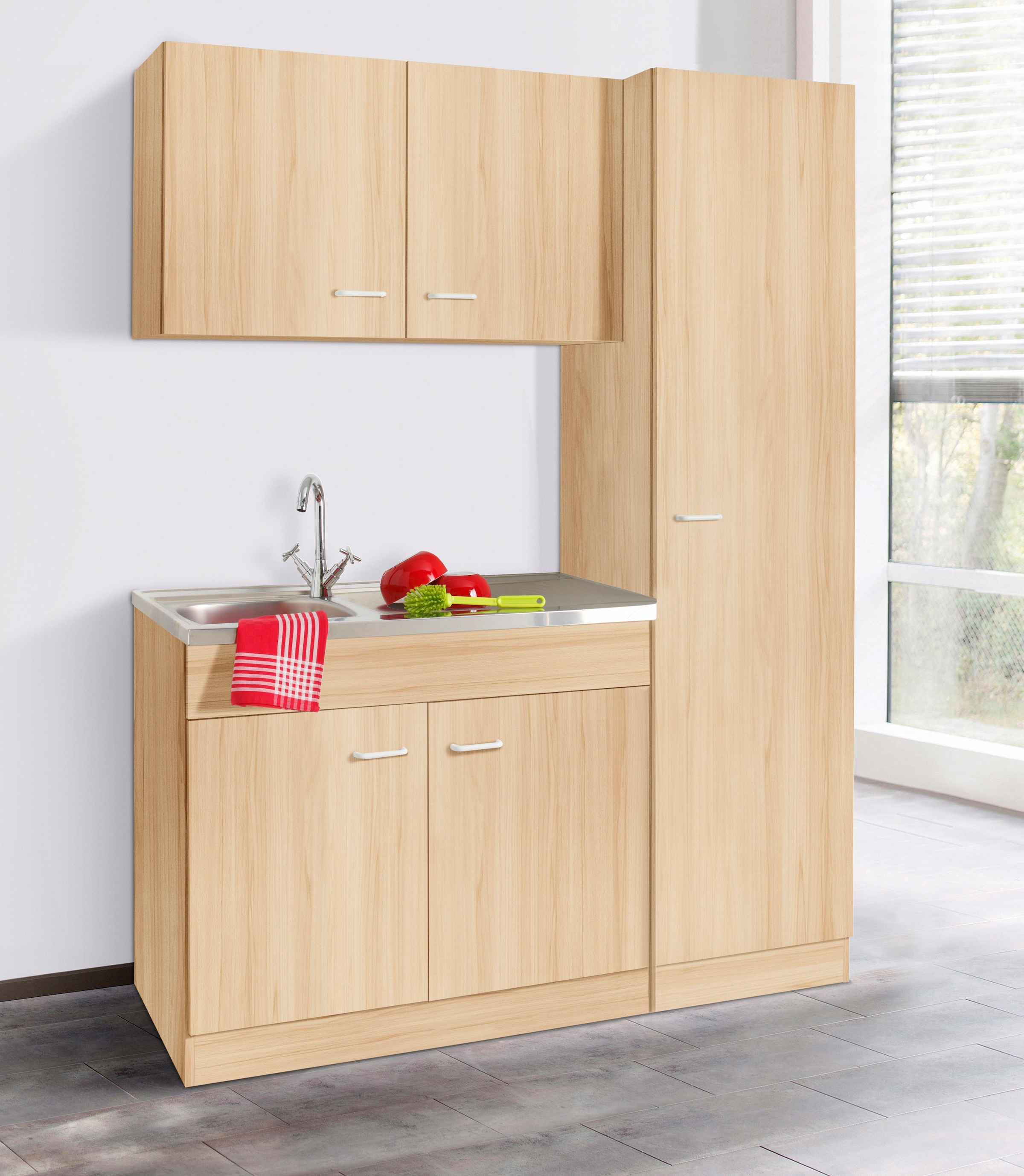 KOCHSTATION Pantryküche »KS-Elster«, ohne E-Geräte, Breite 150 cm