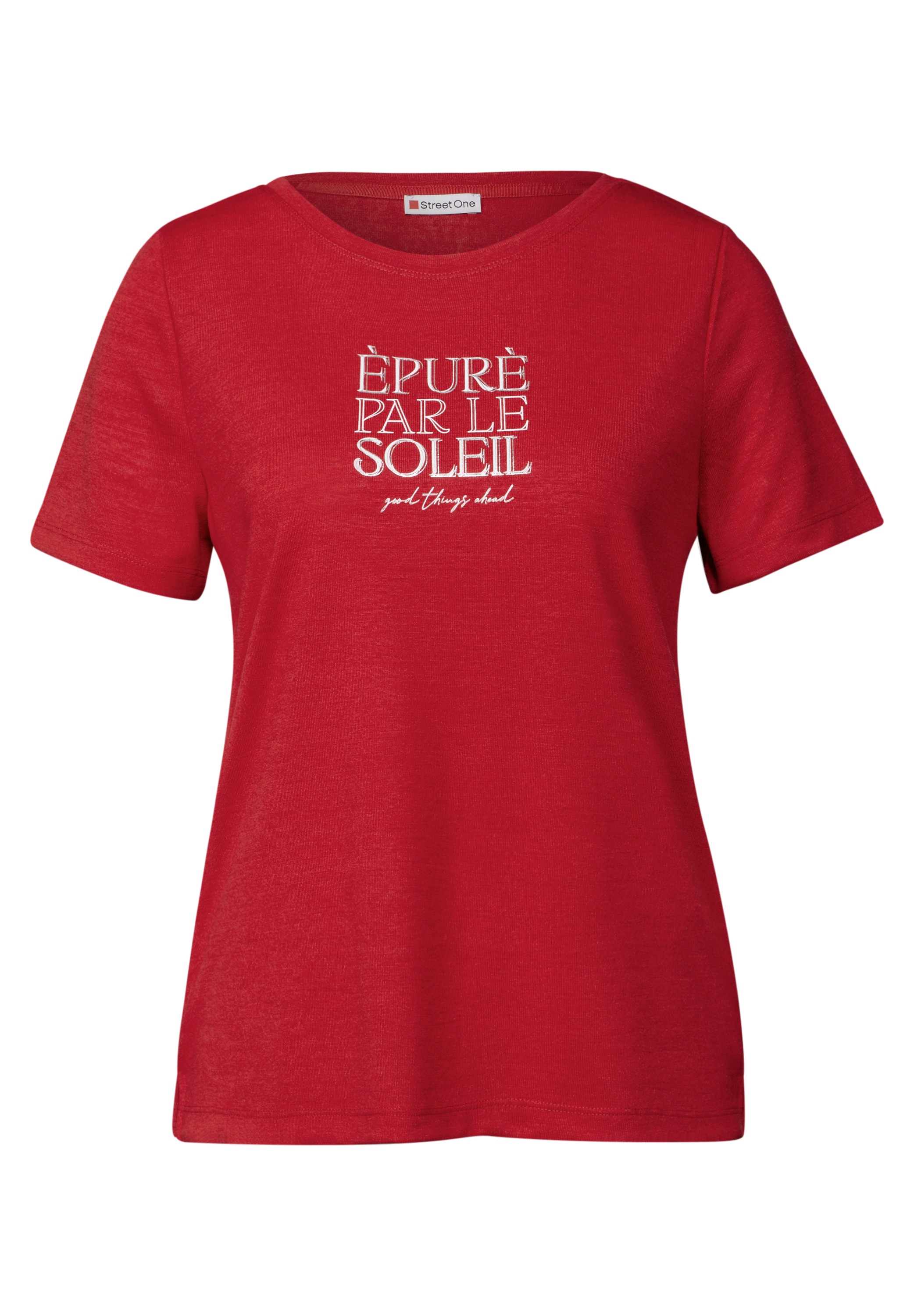 STREET ONE T-Shirt, mit Wording