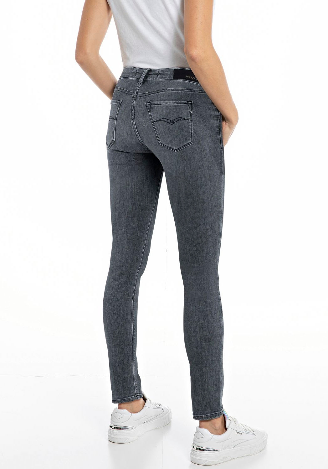 Replay 5-Pocket-Jeans »NEW LUZ Skinny Fit« in Ankle-Länge