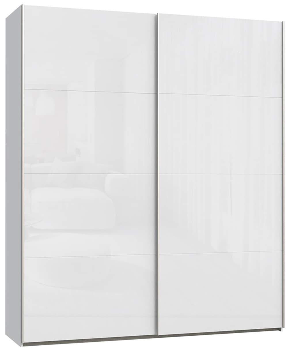 FORTE Schwebetürenschrank »Fittio, Made in Europe, 2 Schiebetüren, modernes Design«, Höhe 2,35 mtr, stehende Montage