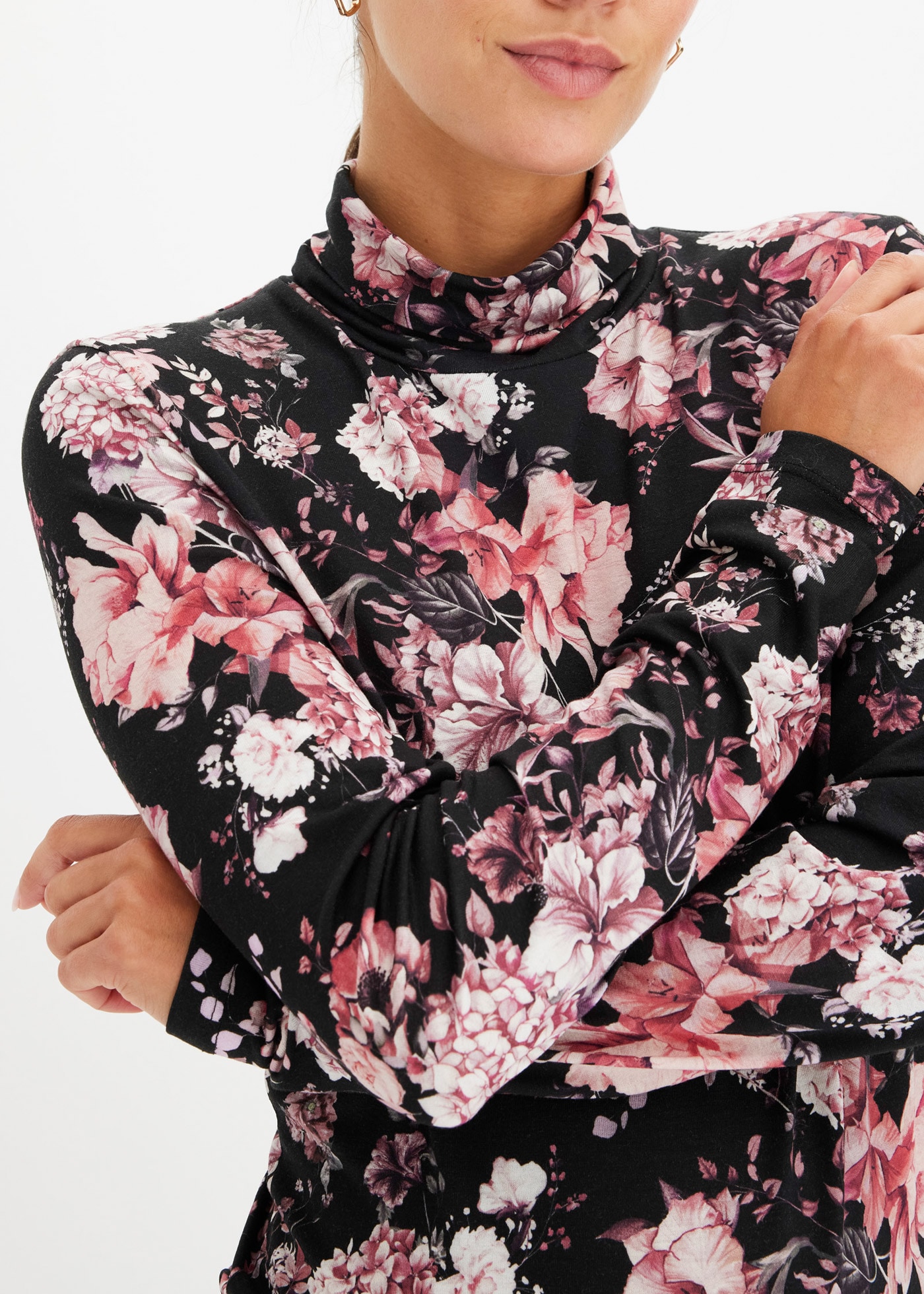 bonprix Langarmshirt »Langarmshirt aus softem Viskose-Mix«, Langarmshirt aus softem Viskose-Mix
