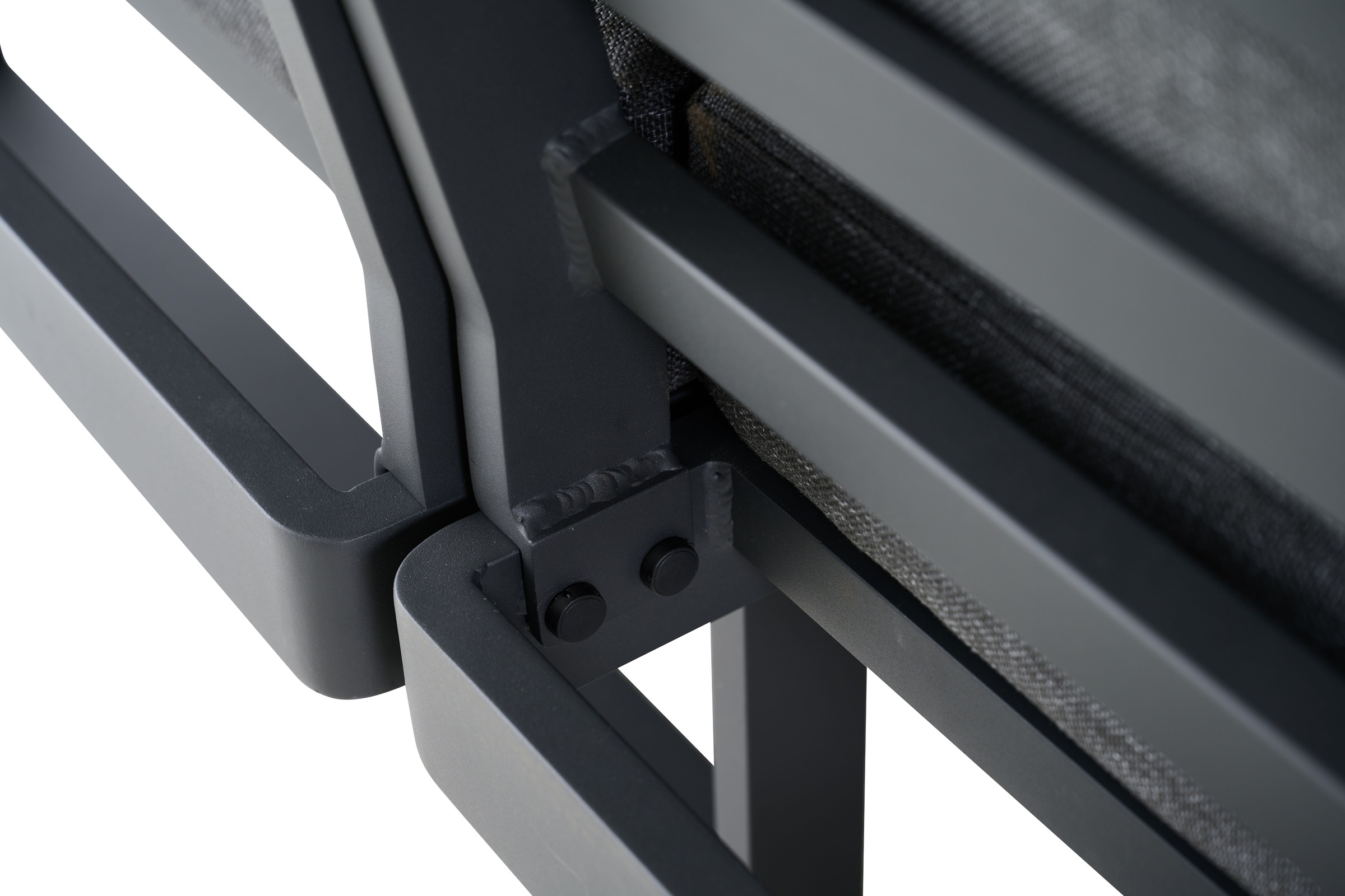 Siena Garden Loungeset »WESTON« Set, 3 tlg. aus Aluminium, inkl. Sitz- und Rückenkissen in mix anthrazit