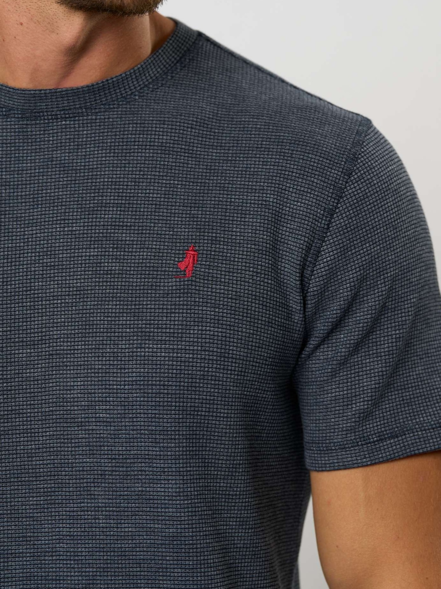 MCS Kurzarmhemd »MCS T-shirt MCColin Waffle«