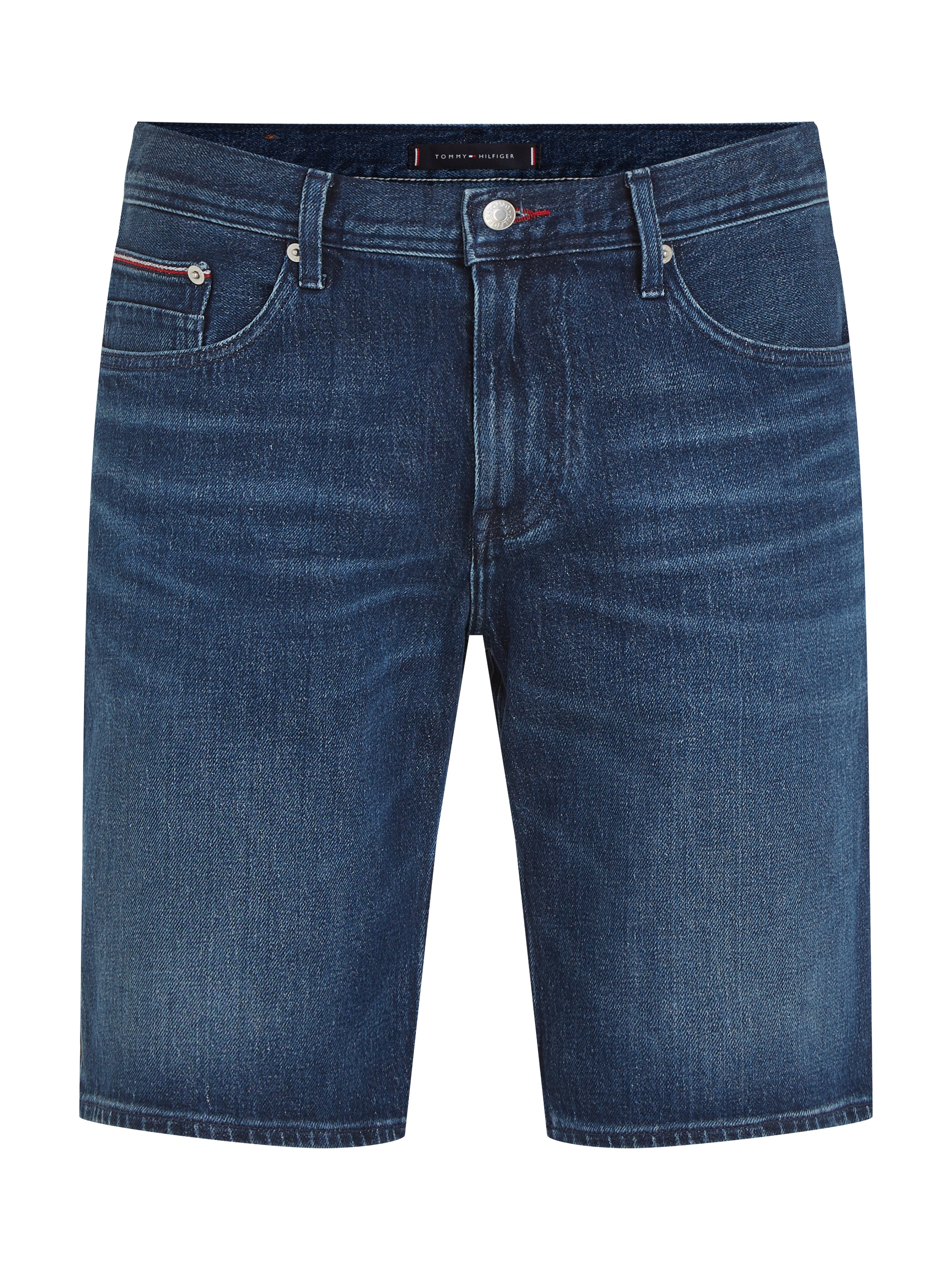 Tommy Hilfiger Jeansshorts »BROOKLYN SHORT STR«, Fade-Effekt vorne und hinten