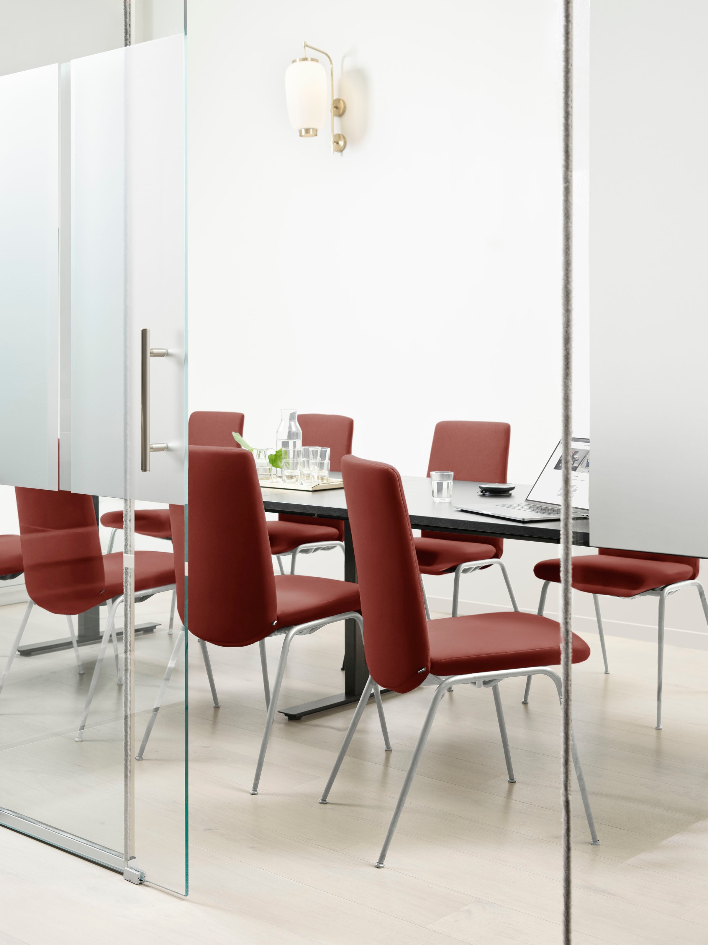 Stressless® Polsterstuhl »Laurel«, Microfaser DINAMICA, Low Back, Größe M, mit Beinen aus Stahl in Chrom matt