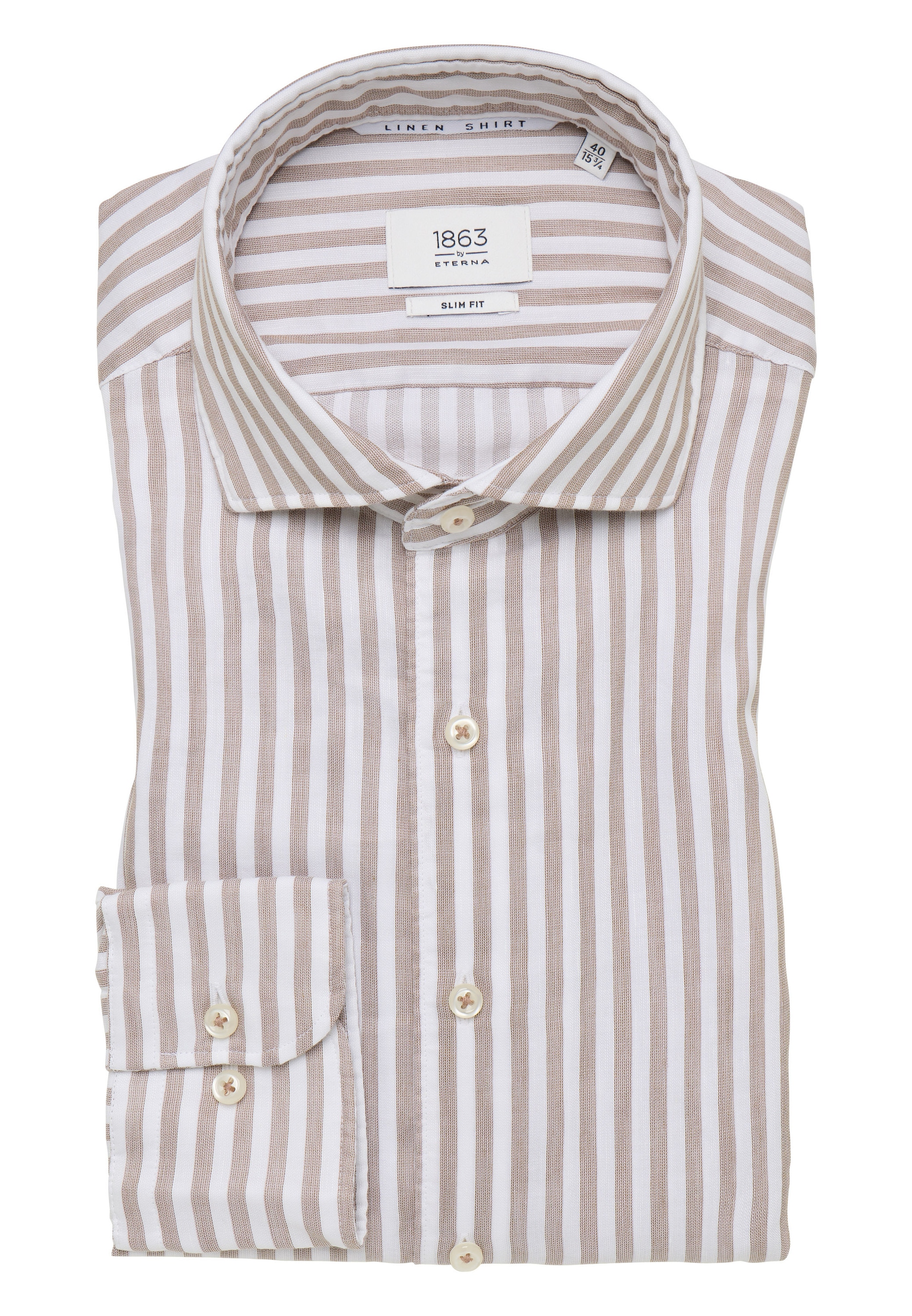Eterna Langarmhemd »SLIM FIT«, EASY IRON (bügelleicht)