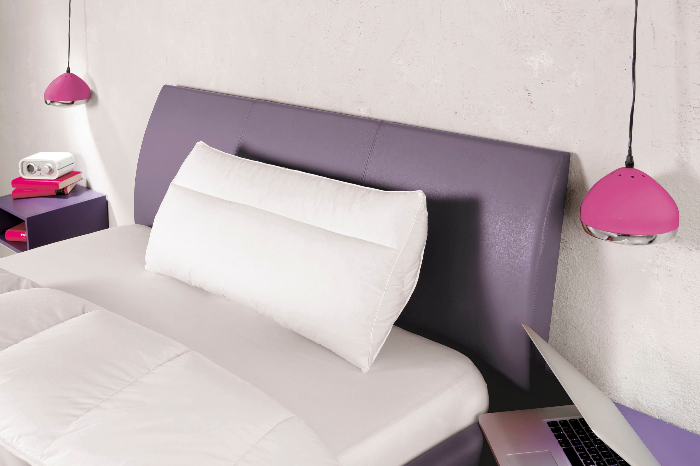 Haeussling Federkissen »BodyPerfect ModernLine« Füllung: 70Federn30Daunen 1 günstig online kaufen