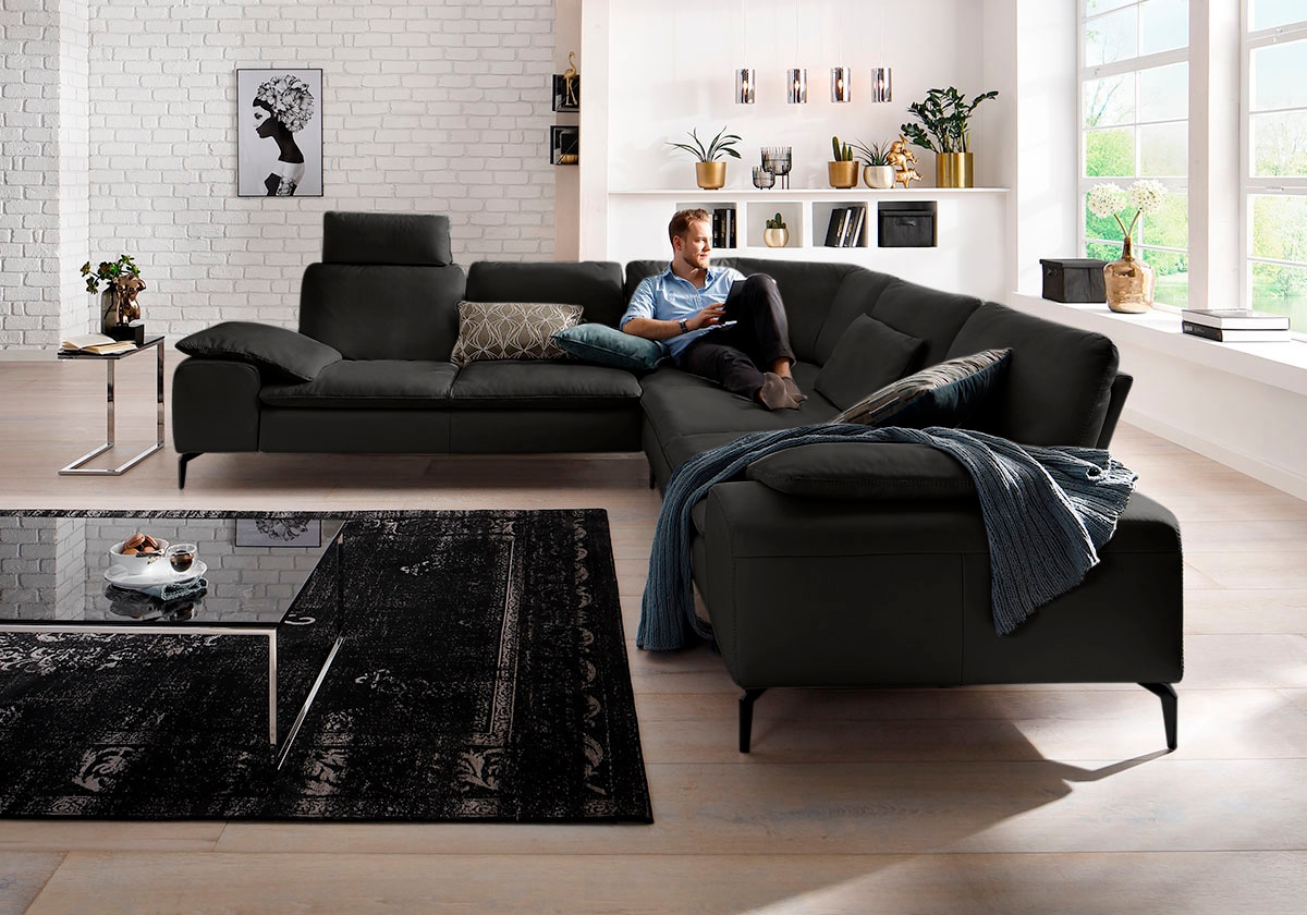 W.SCHILLIG Ecksofa »valentinoo, Designsofa, elegant und bequem, L-Form« mit günstig online kaufen