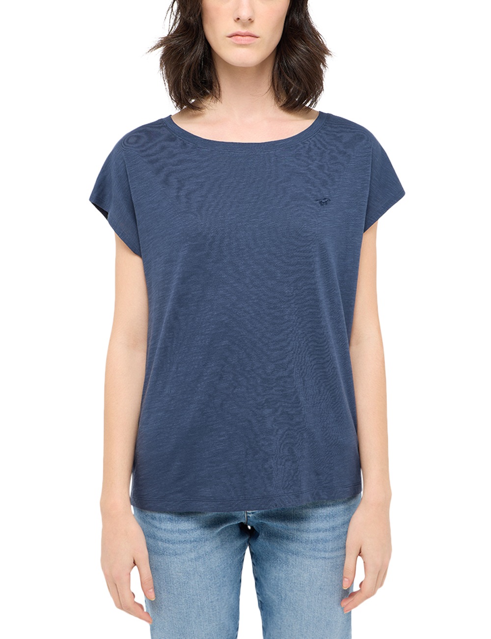 MUSTANG Kurzarmshirt »Damen Style Lesley«