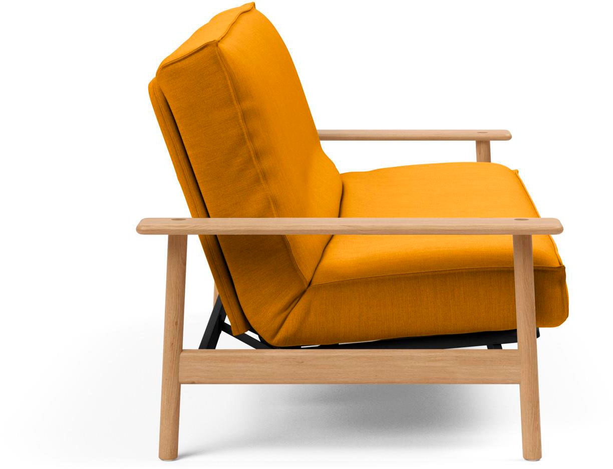 INNOVATION LIVING ™ Schlafsofa »Balder Sofa, Bettfunktion, Relaxsofa, Design mit hohem Komfort«, Rückenlehne 3-fach verstellbar, Dauerschläfer