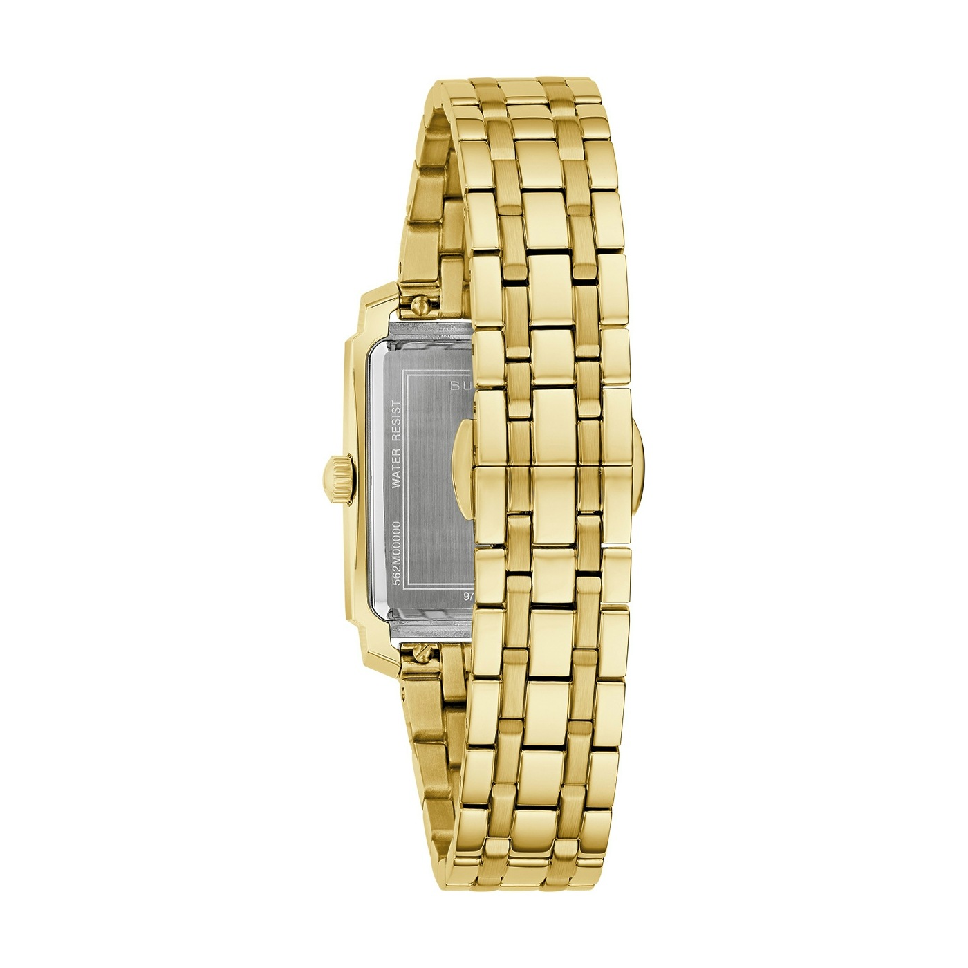 Bulova Quarzuhr »Sutton« Armbanduhr, Damenuhr, Edelstahlarmband, analog
