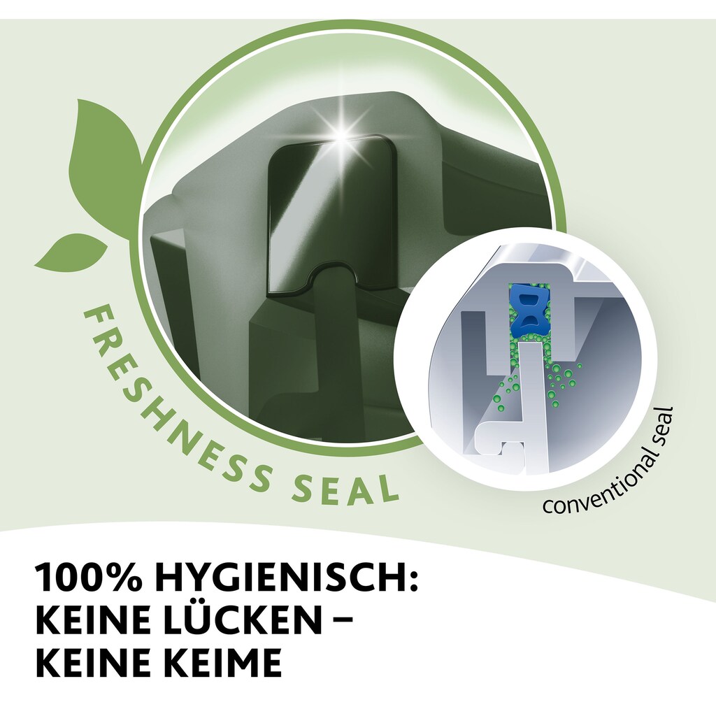 Emsa Frischhaltedose »N11706 Clip & Close Eco«, (Set, 4 tlg.), dicht/hygienisch/ mikrowellen-, gefriergeeignet