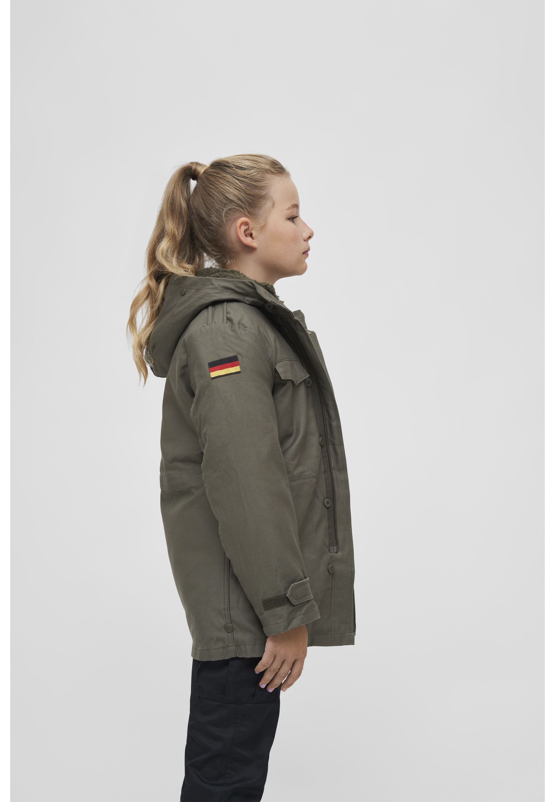 Brandit Parka »Brandit Herren Kids BW Parka« 1 Stk. tlg. mit Kapuze