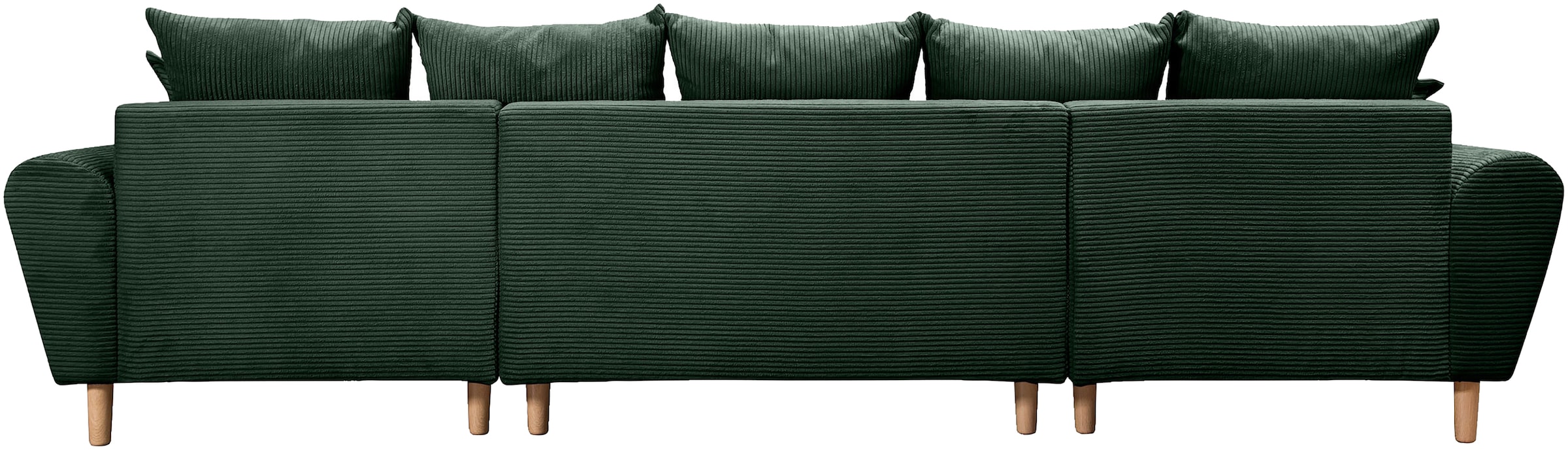 COLLECTION AB Wohnlandschaft »Raisa U-Form«, mit Federkern, Kissen und Steppung im Sitzbereich