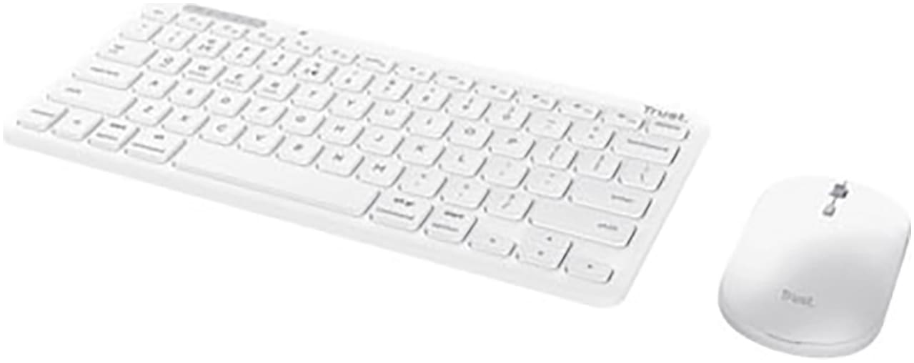 Trust Tastatur- und Maus-Set »Lyra Multi-Device Wireless«