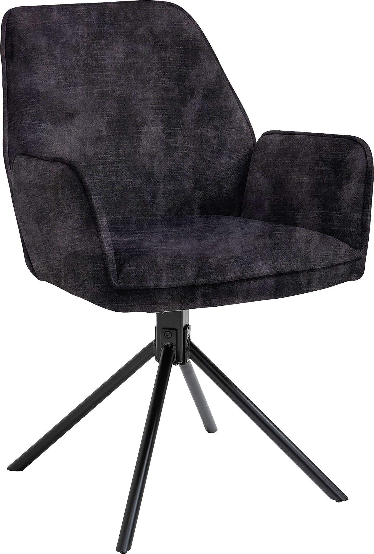 byLIVING Esszimmerstuhl »Blair« (Set) 2 Stk. Samtstoff Velvet 2er-Set, 360 günstig online kaufen