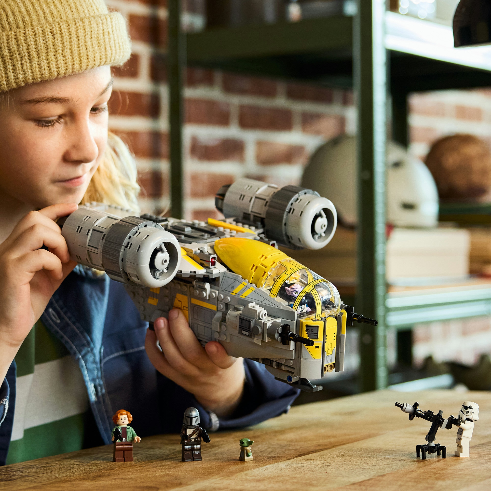 LEGO® Konstruktionsspielsteine »Razor Crest (75447), LEGO Star Wars™«