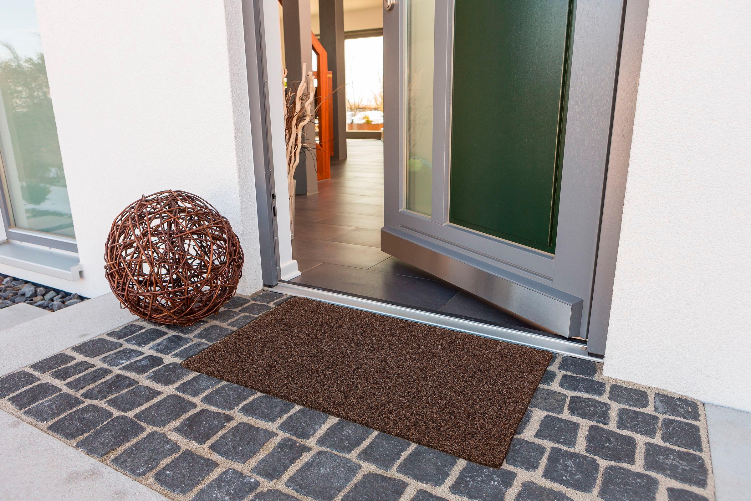 ASTRA Fußmatte »Brush Line 240«, rechteckig, 11 mm Höhe, Schmutzfangmatte, In -und Outdoor geeignet