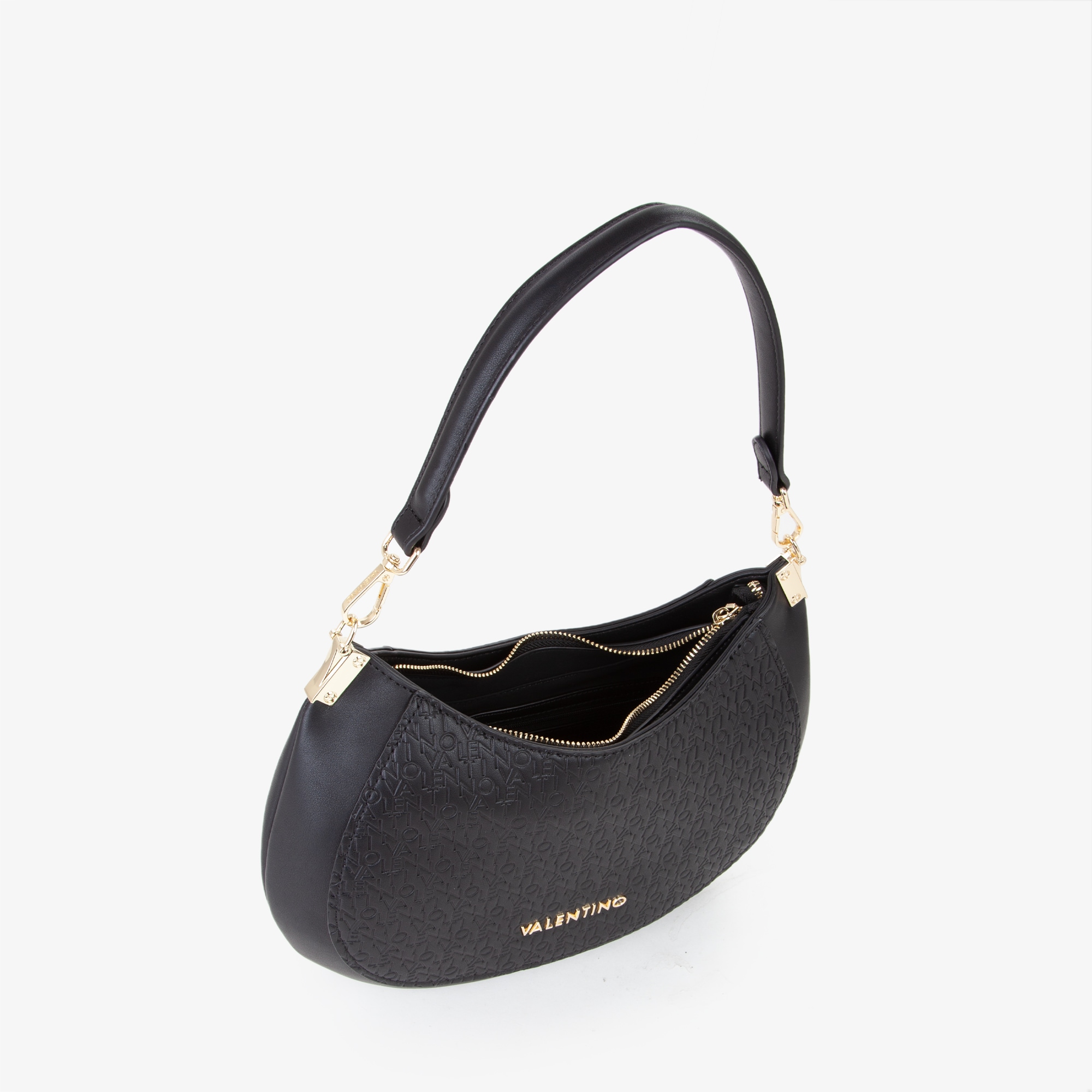 VALENTINO BAGS Hobo »HOBO BAG FALAK RE« , Damen Tragetasche, Umhägetasche, Schultertasche mit Logo