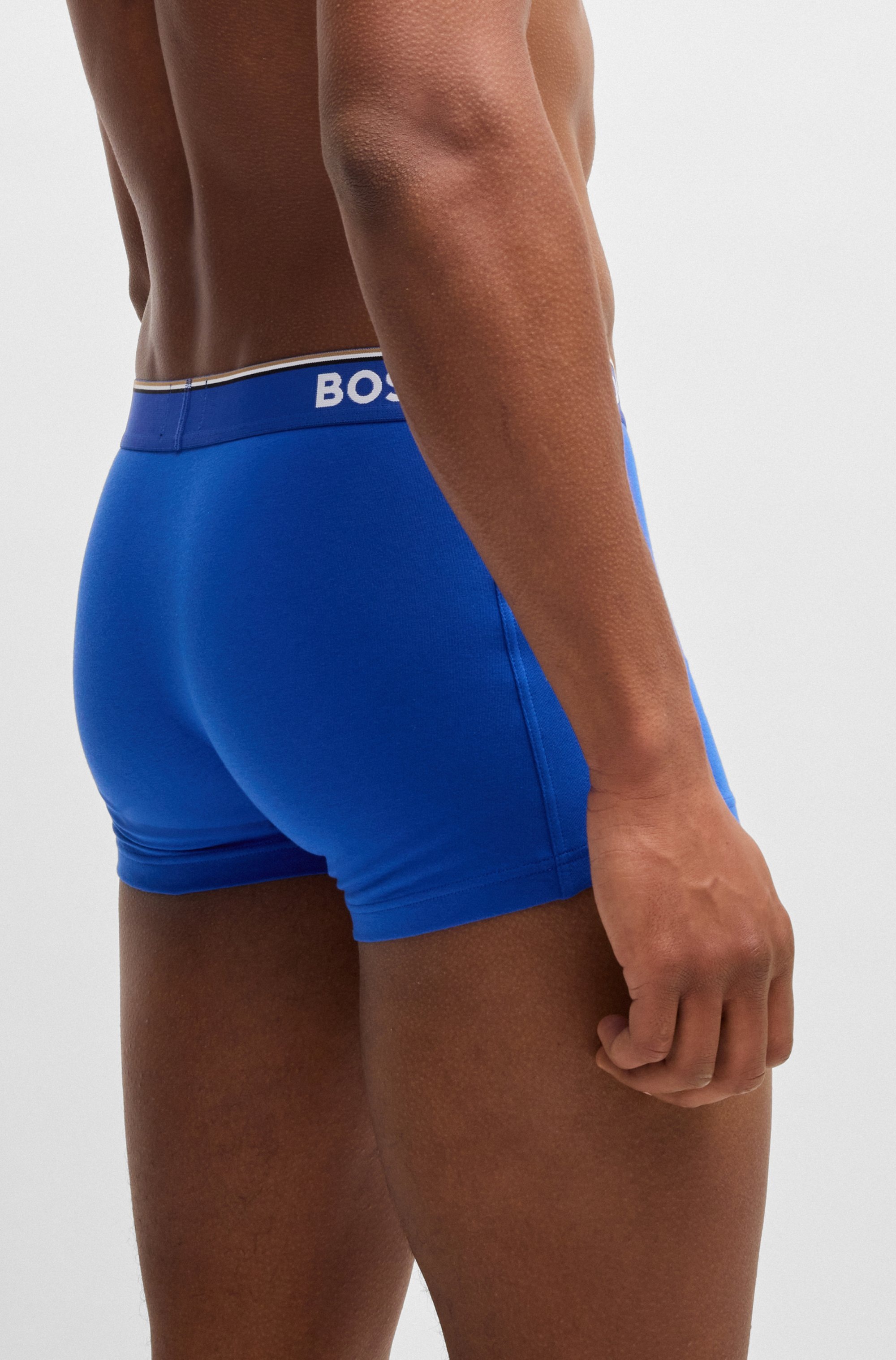 BOSS Trunk »3P Power«, (Packung, 3 St.), mit BOSS Schriftzug auf dem Bund