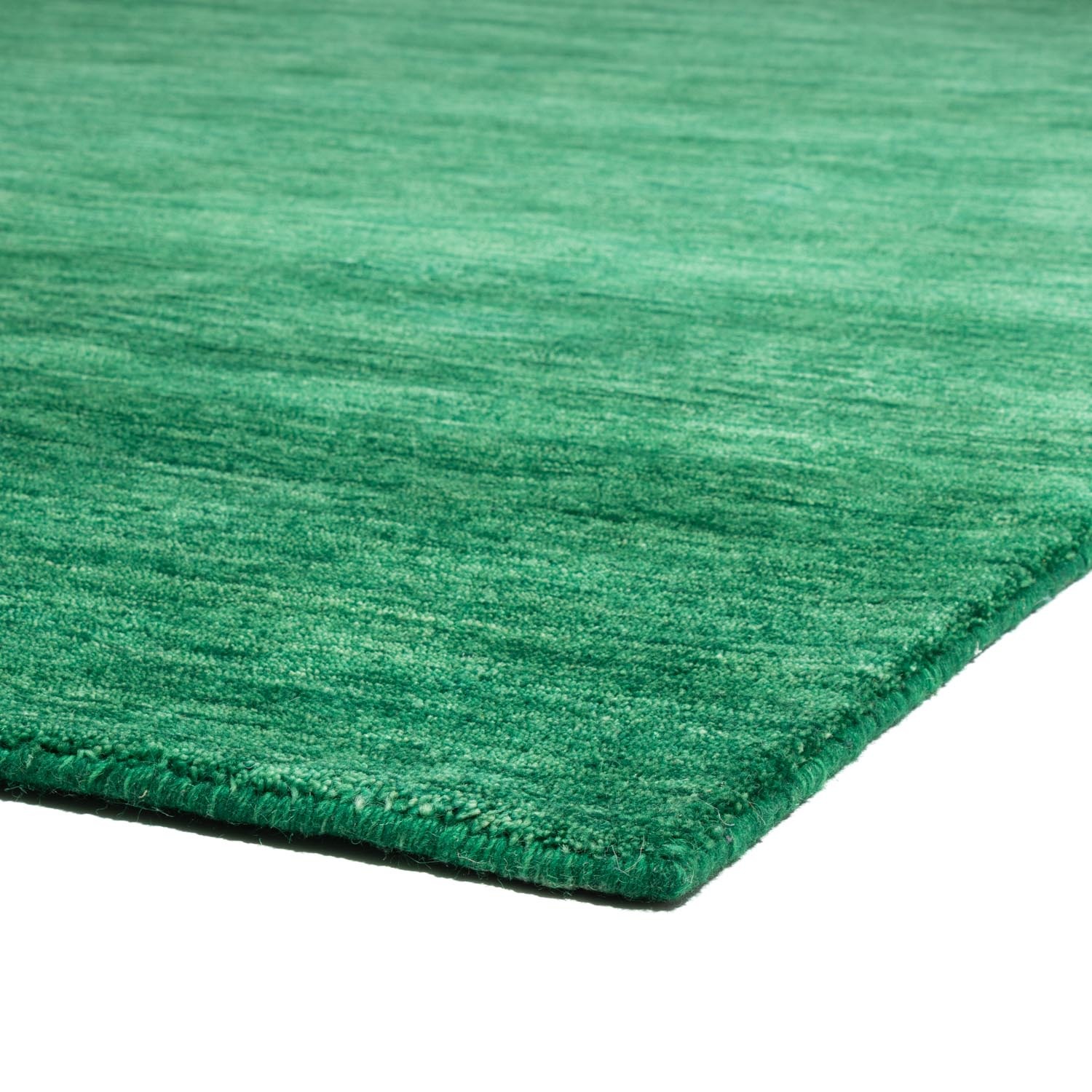 morgenland Wollteppich »Uni - Gabbeh Teppich - Softy«, rechteckig, 1,6 mm H günstig online kaufen