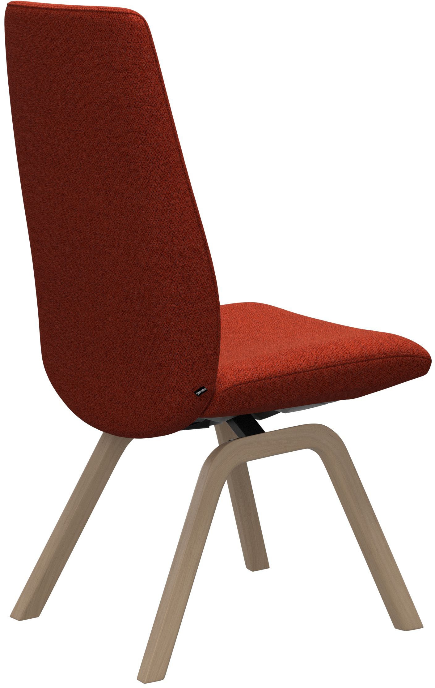 Stressless® Polsterstuhl »Laurel«, ROHLEDER Stoff Q2 FARON, High Back, Größe L, mit schräggestellten Beinen in Walnuss
