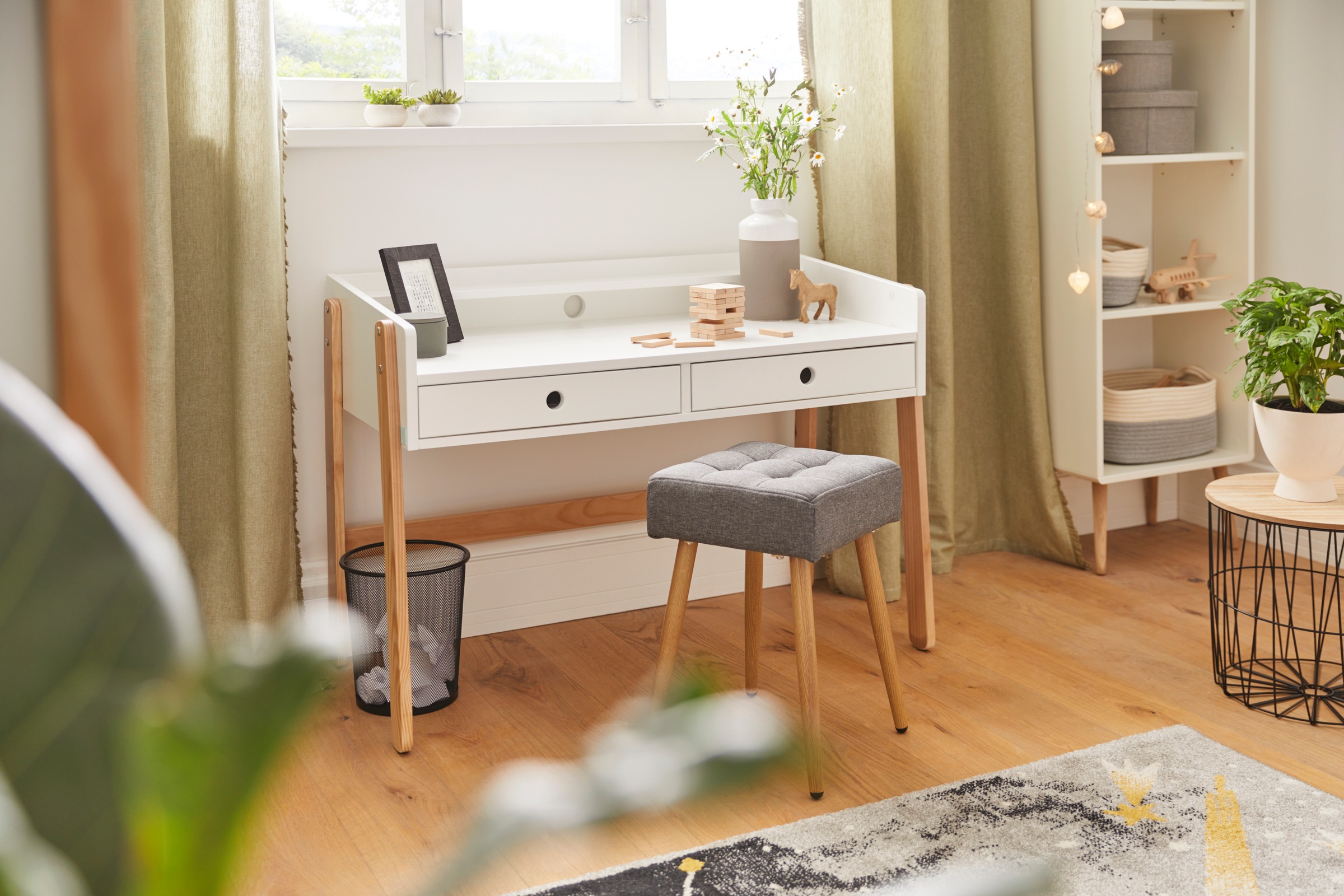 INOSIGN Hocker »Louise«, (1 St.), quadratische Sitzfläche in 32 cm günstig online kaufen