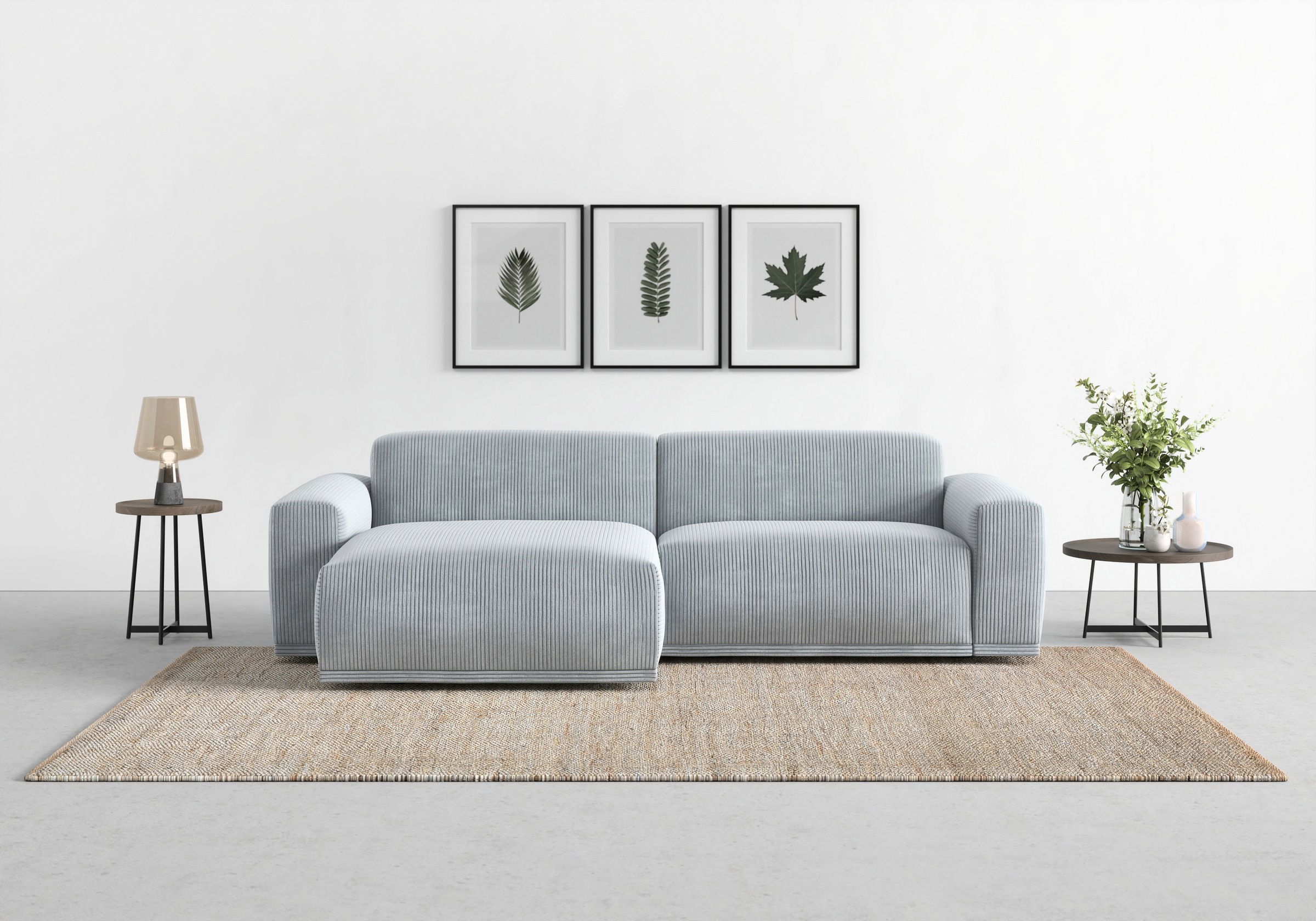 TRENDMANUFAKTUR Ecksofa »Braga, mit hochwertigem Kaltschaum, L-Form, in Cor günstig online kaufen