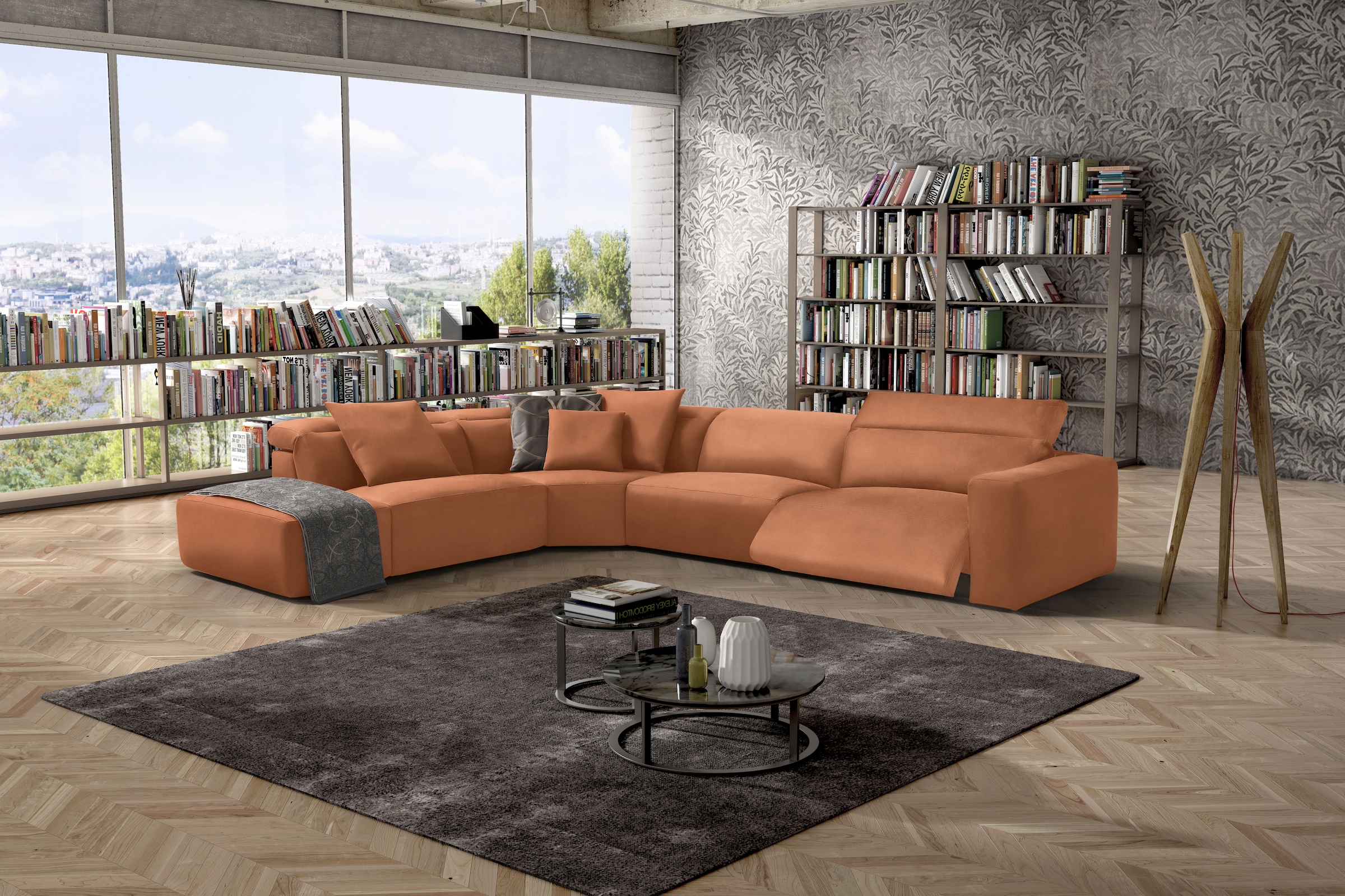 Egoitaliano Ecksofa »Beverly, extravangantes Designsofa mit erstklassigem S günstig online kaufen