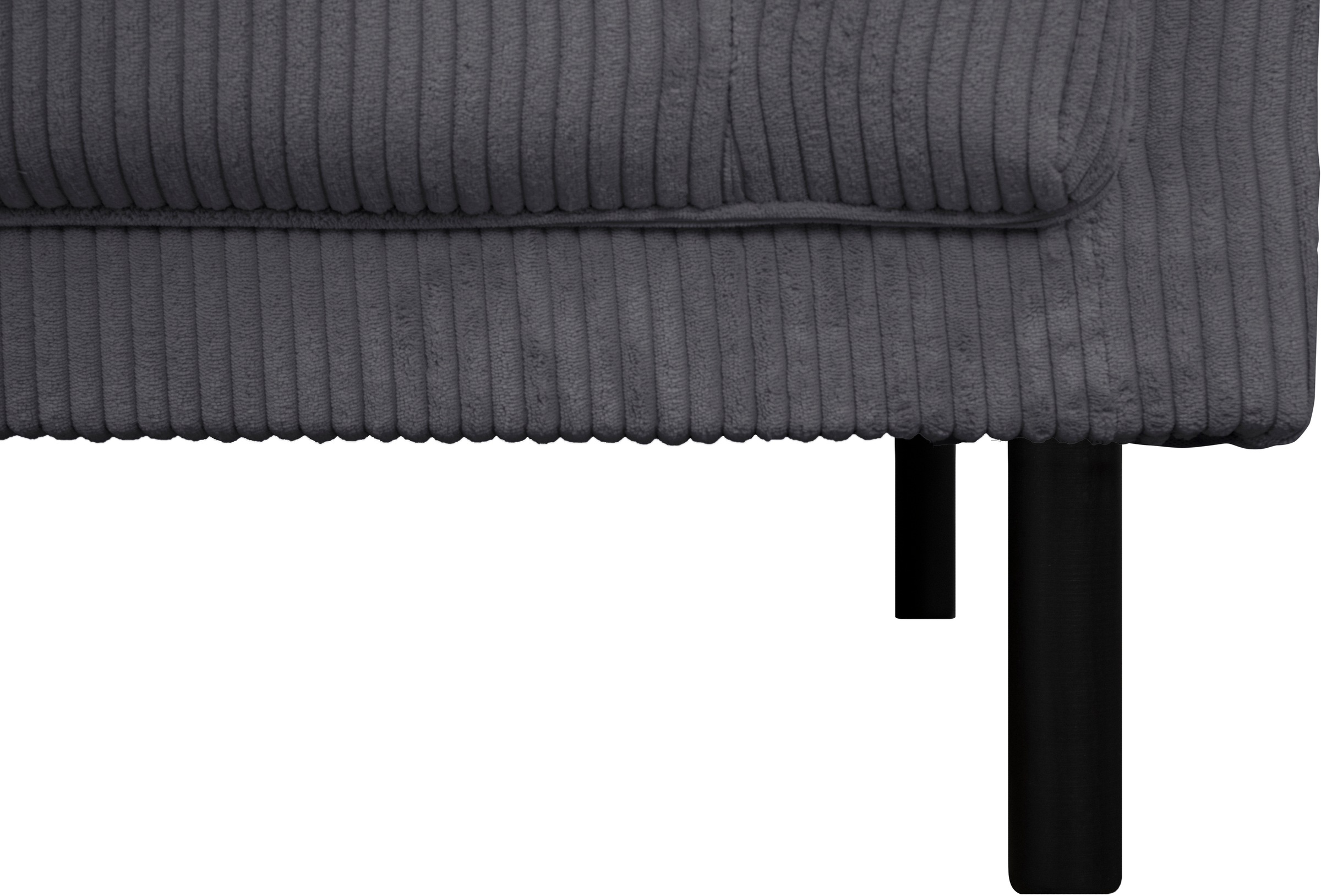 INOSIGN Ecksofa »AGNIA L-Form  B/T/H: 244/244/71 cm«, incl. Zierkissen, gleichschenklig, auch in Cord