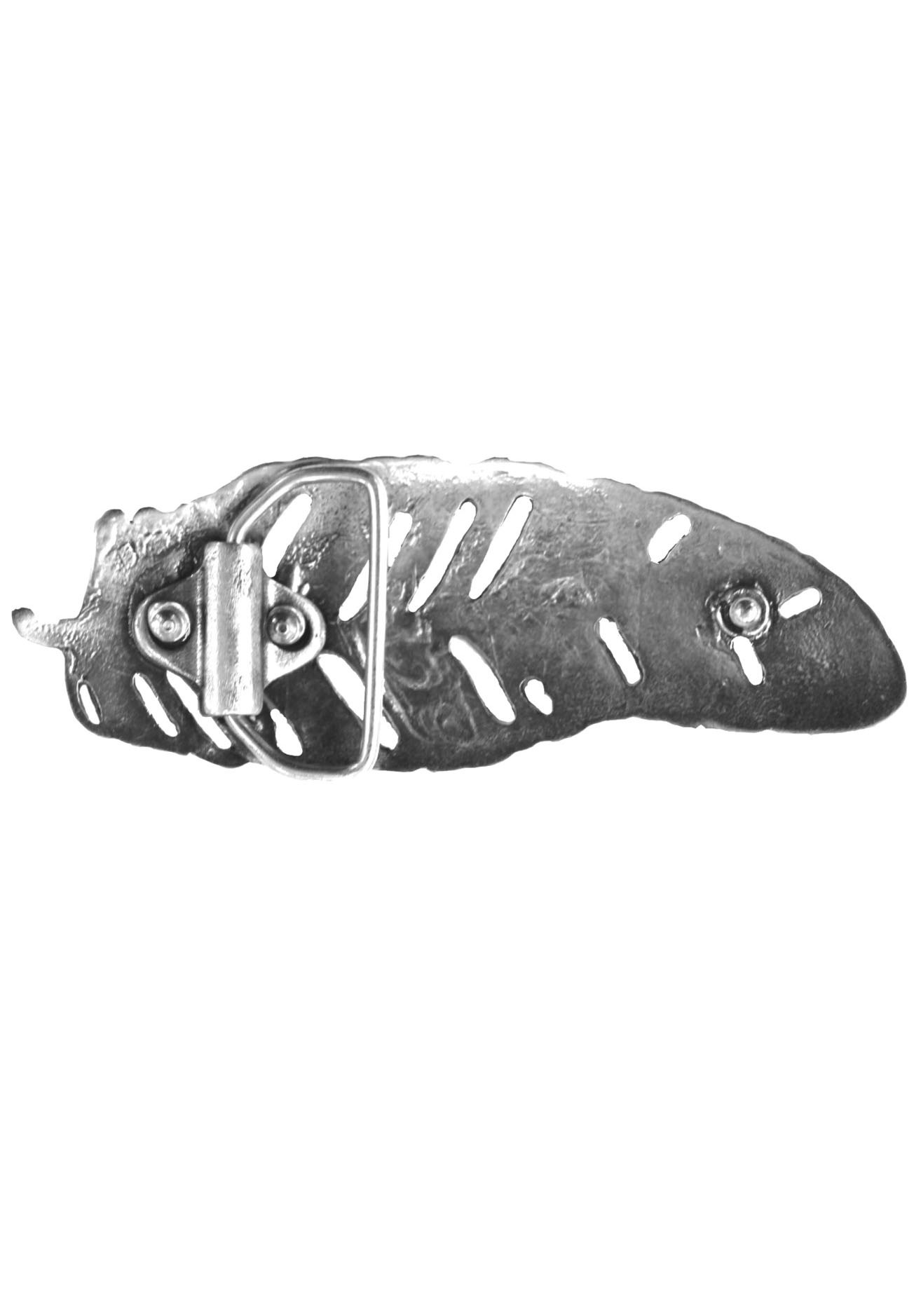 RETTUNGSRING by showroom 019° Gürtelschnalle Wechselschnalle »Feder Silber«