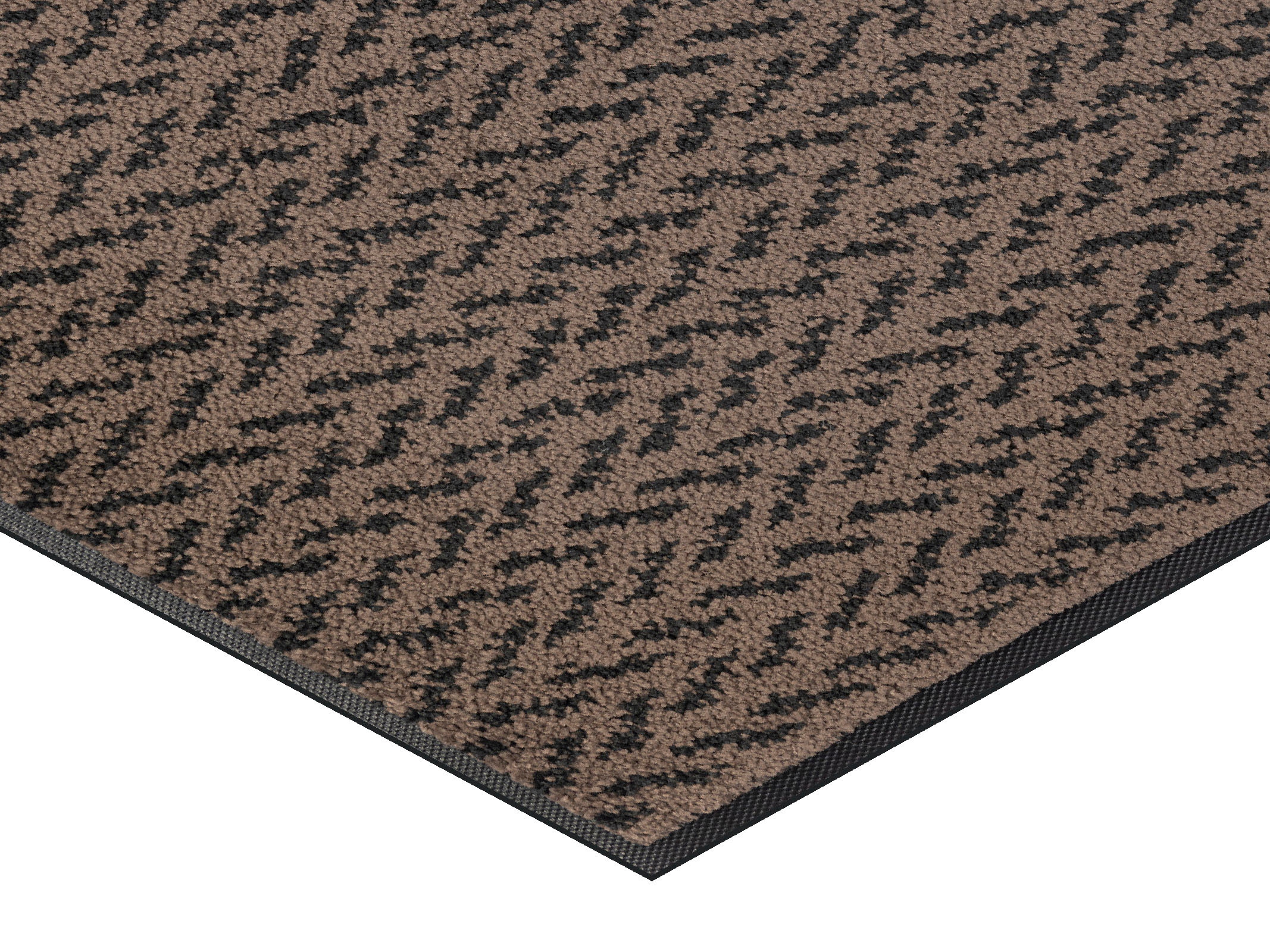 wash+dry by Kleen-Tex Läufer »Duo Mocha«, rechteckig, 9 mm Höhe, Schmutzfangläufer, rutschhemmend, In- und Outdoor geeignet, waschbar