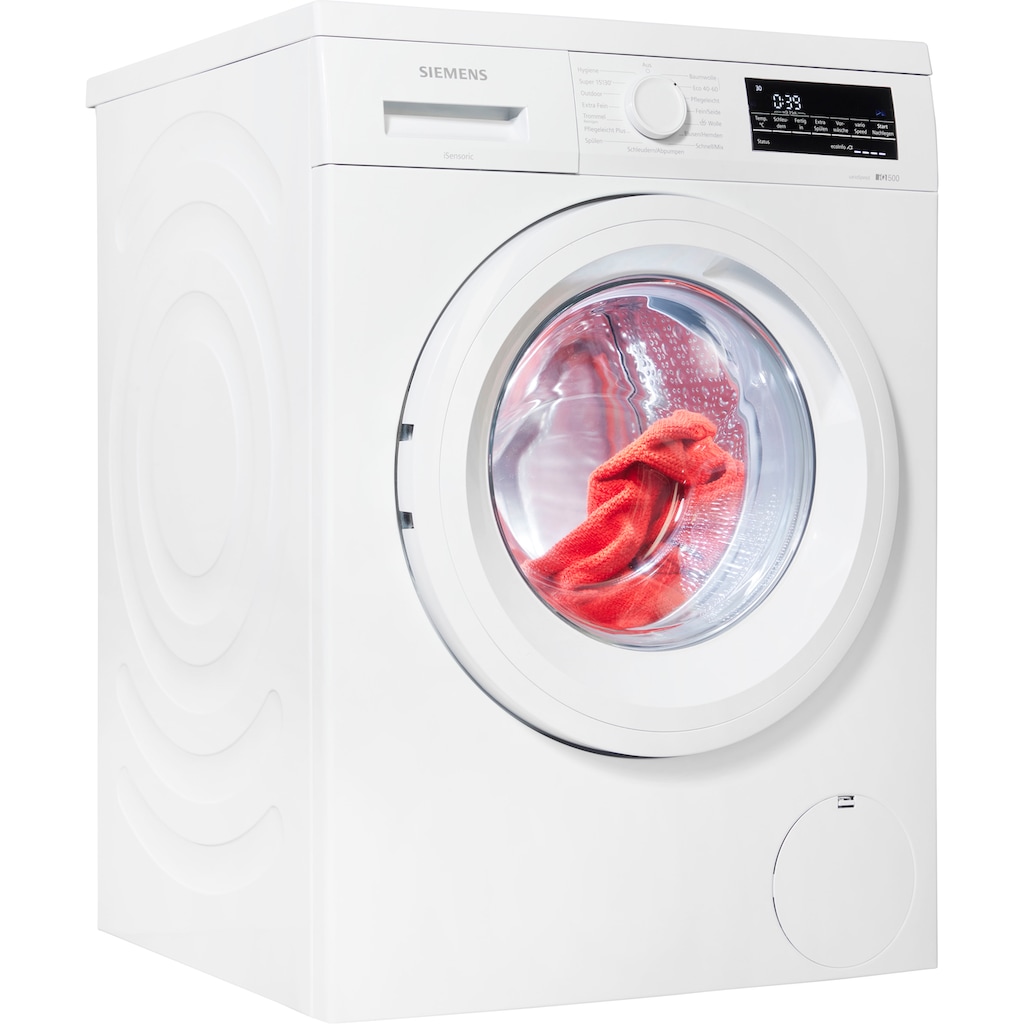 SIEMENS Waschmaschine »WU14UT21«, WU14UT21, 9 kg, 1400 U/min