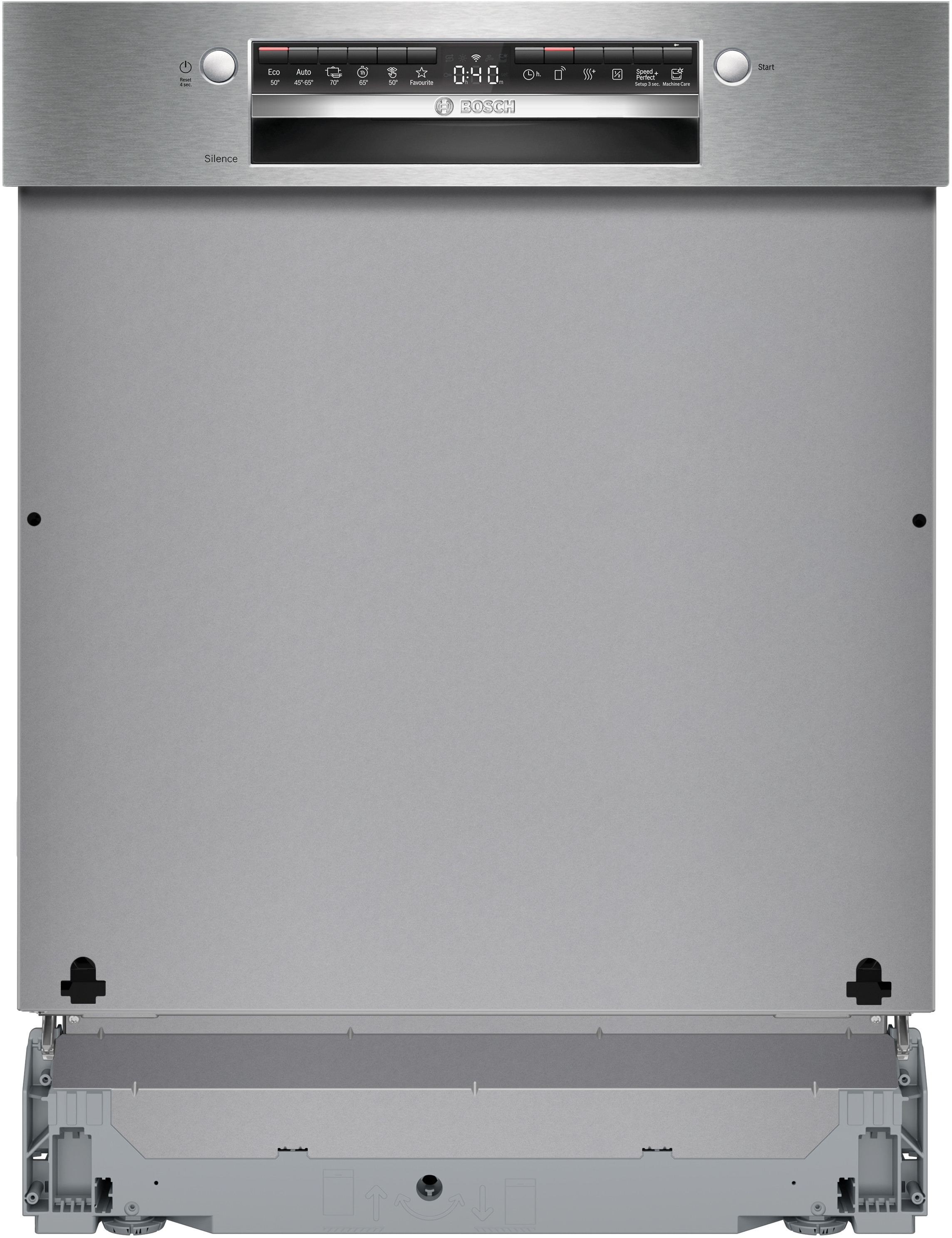 BOSCH teilintegrierbarer Geschirrspüler Serie 4 »SMI4HVS14E« 14 tlg. Maßgedecke