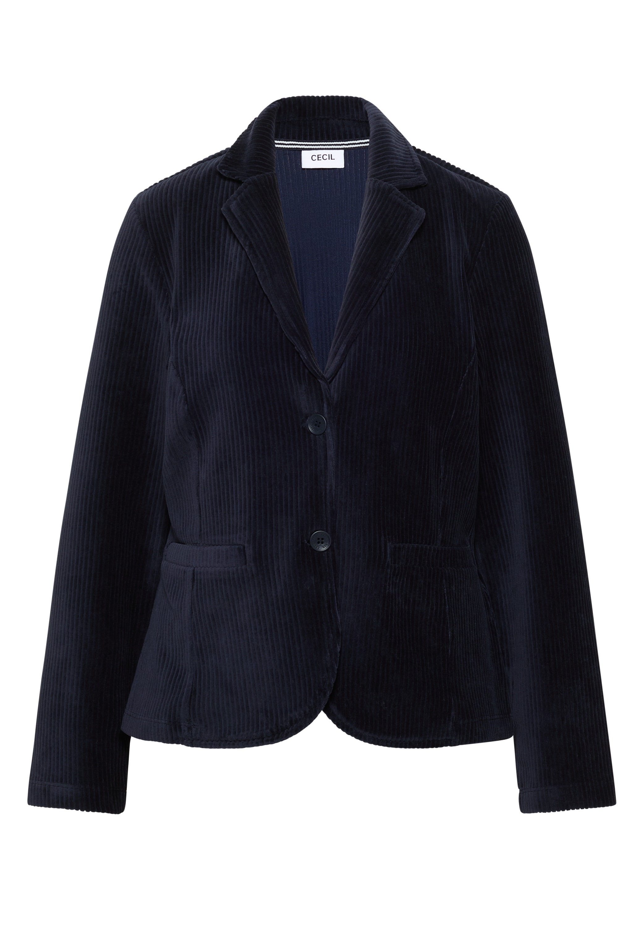 Cecil Jackenblazer Cordblazer mit Reverskragen