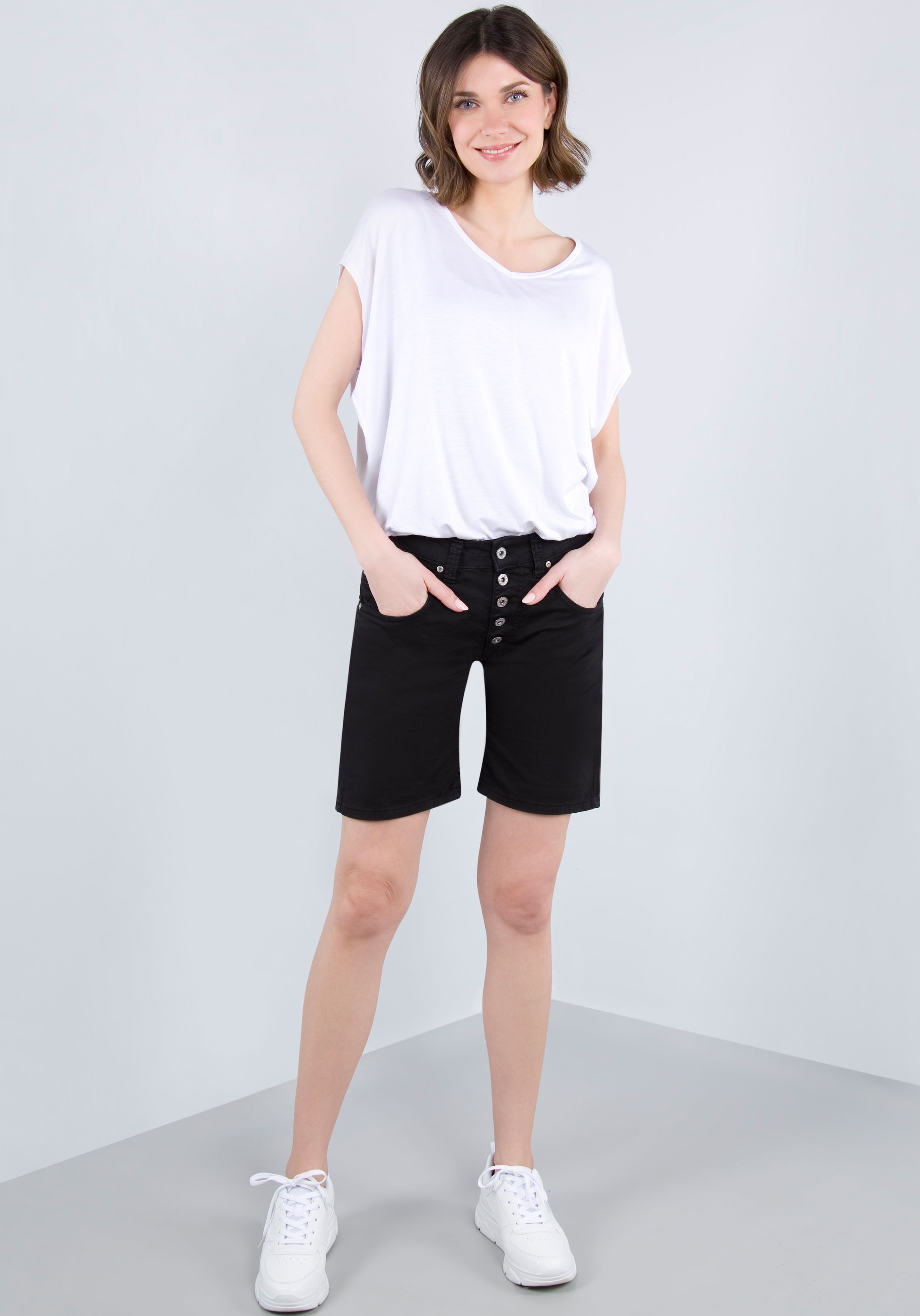 Please Jeans Shorts »Boyfriend«