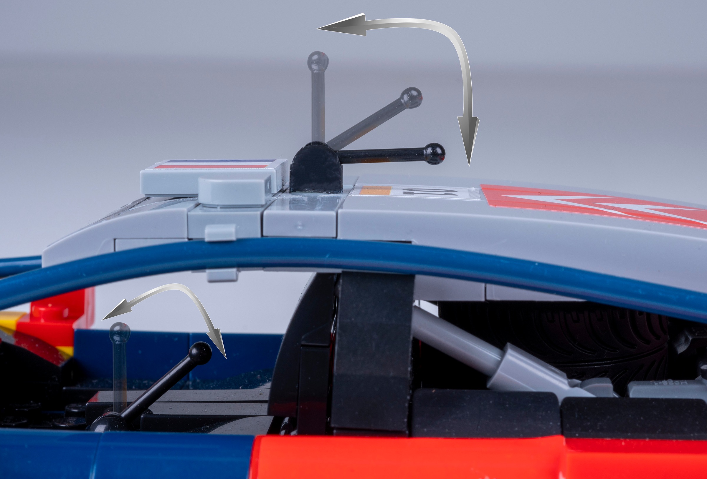 Jamara RC-Auto »CaDA, 2008 Citroën C4 WRC 1:20 2,4GHz Bricks«