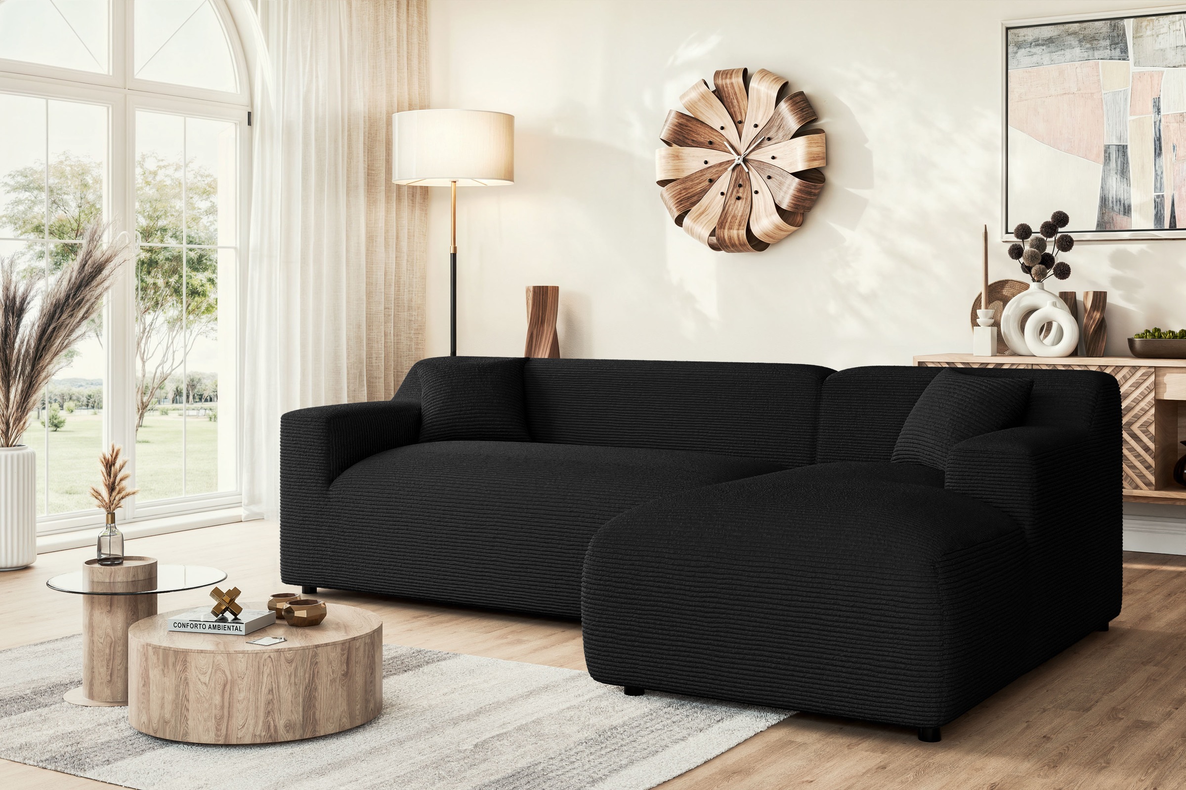 Home affaire Ecksofa »Lilliana«, L-Form günstig online kaufen