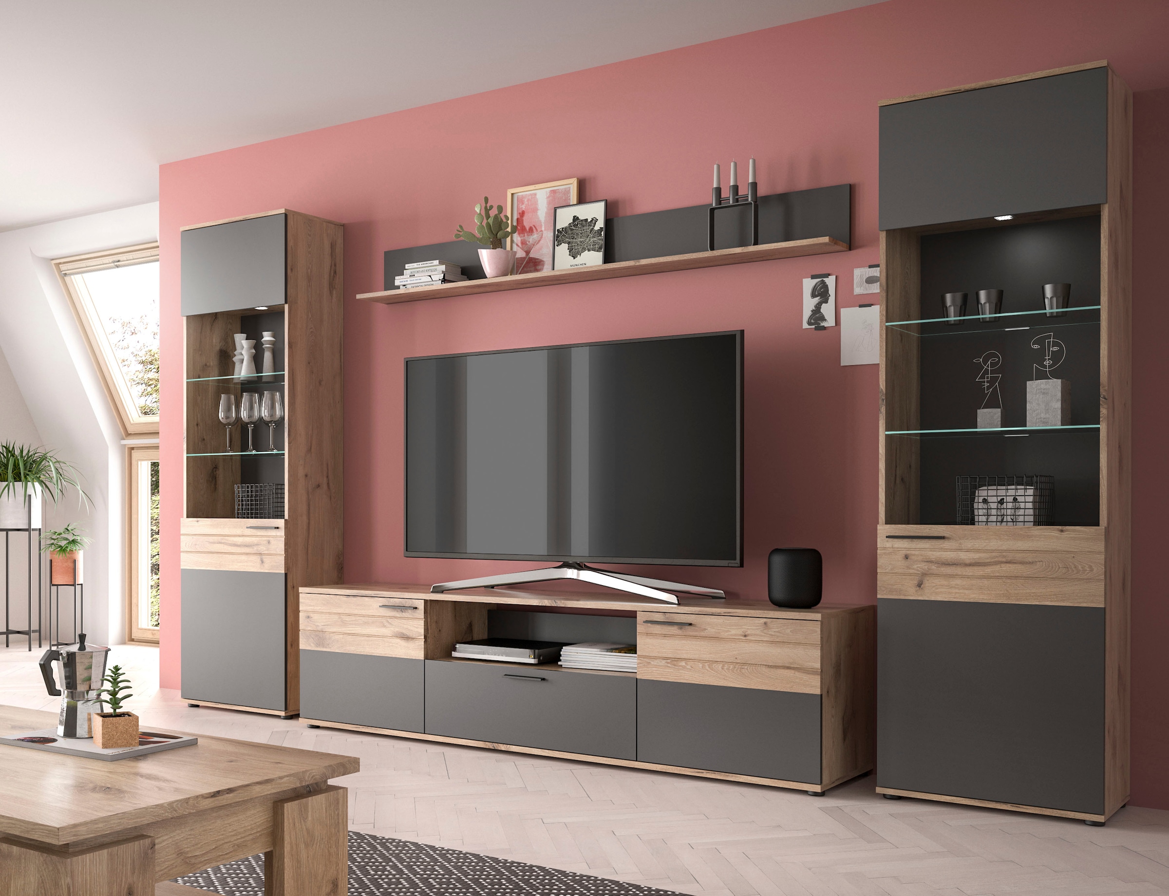 INOSIGN Wandboard »Riga«, Breite 180 cm