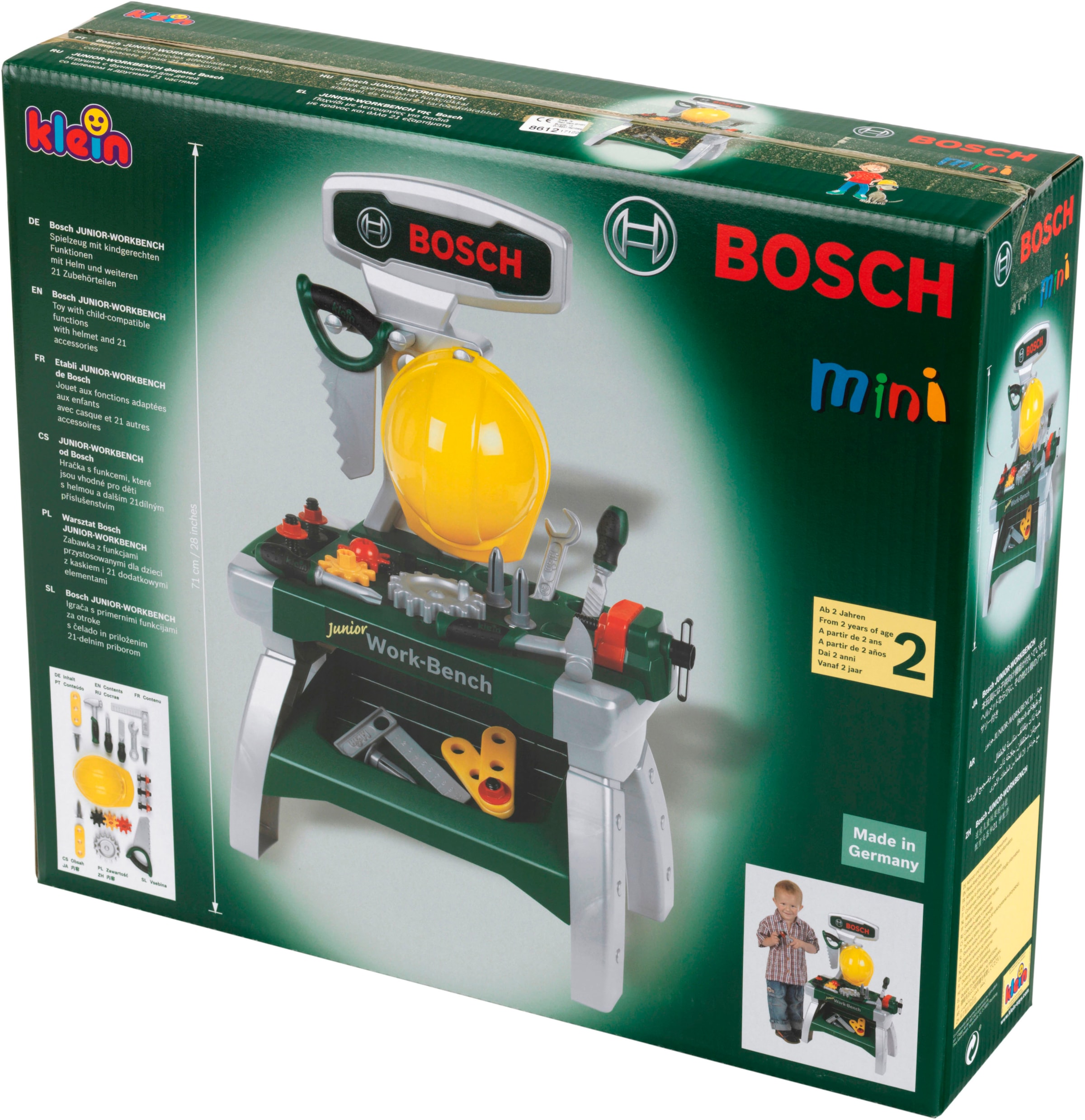 Klein Spielwerkbank »BOSCH Werkbank Junior«, Made in Germany