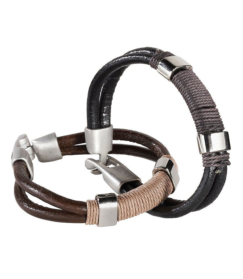 Bild von Firetti Armband Set »coole Optik«, (Set, 2 tlg.)