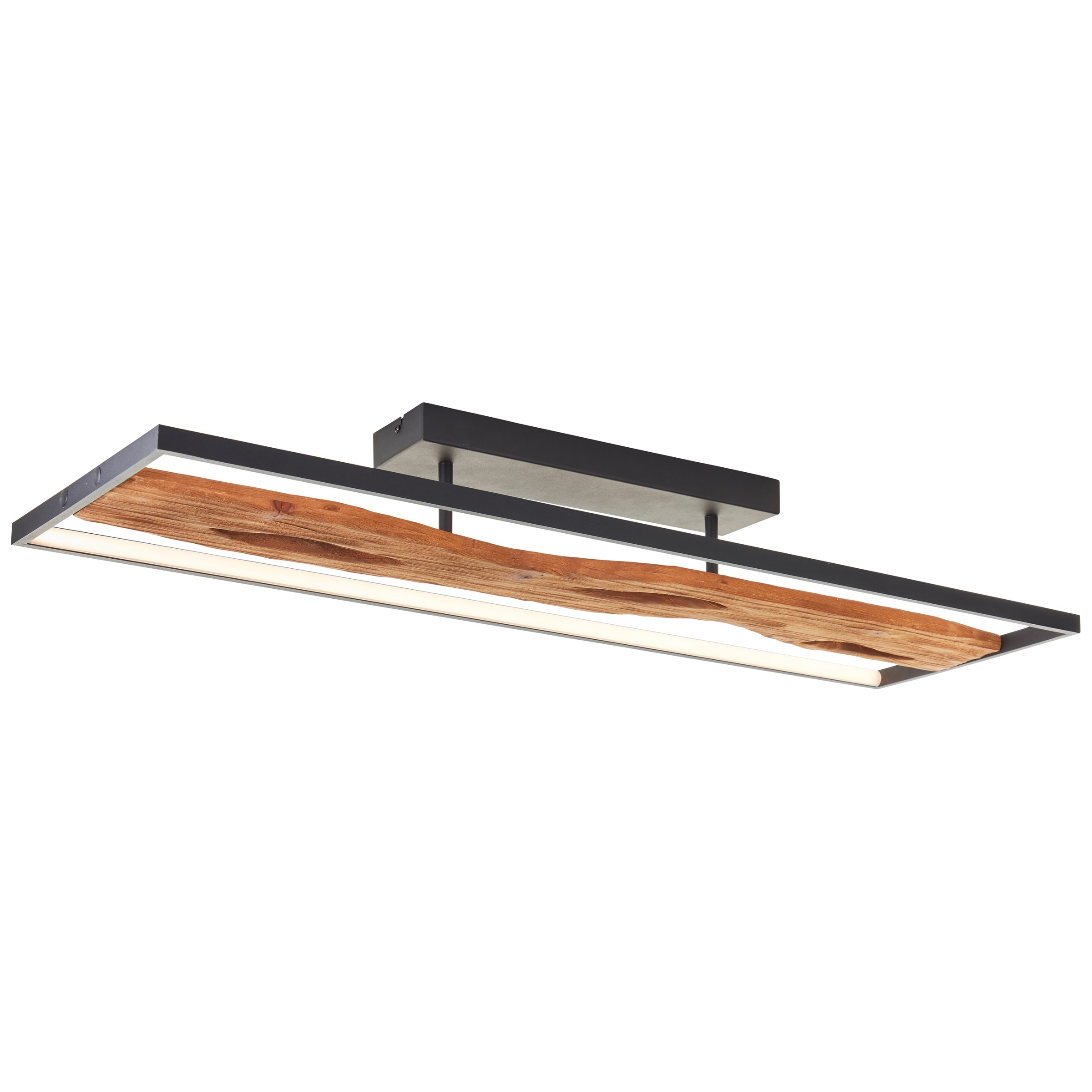 Brilliant LED Deckenleuchte »Chaumont«, LED Deckenlampe, 100x14x30 cm, 6600 günstig online kaufen