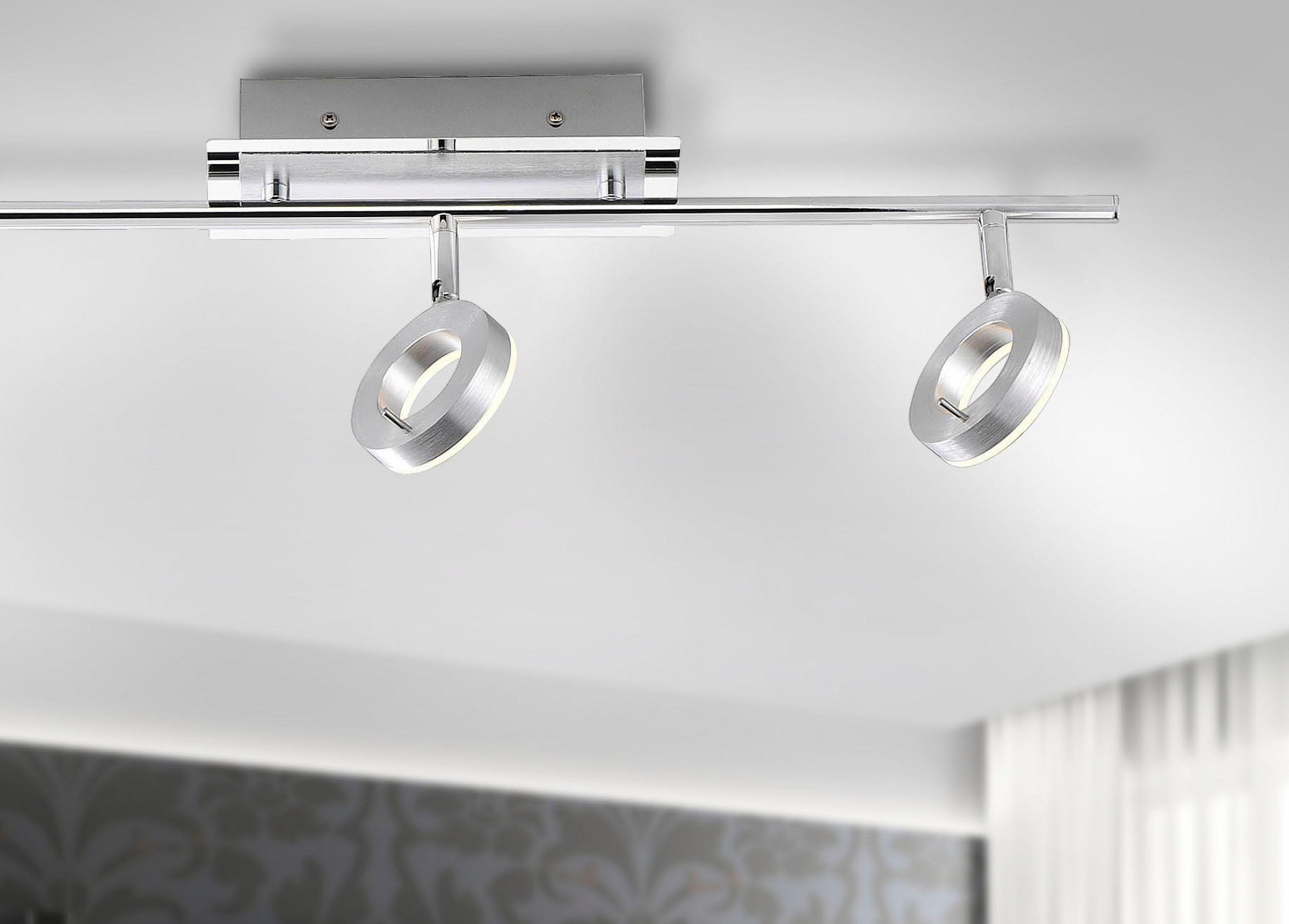 Paul Neuhaus Deckenleuchte »SILEDA«, 3 flammig, Leuchtmittel LED-Board | LED fest integriert, inkl. festverbaute LED, IP44, Spotköpfe dreh- und schwenkbar