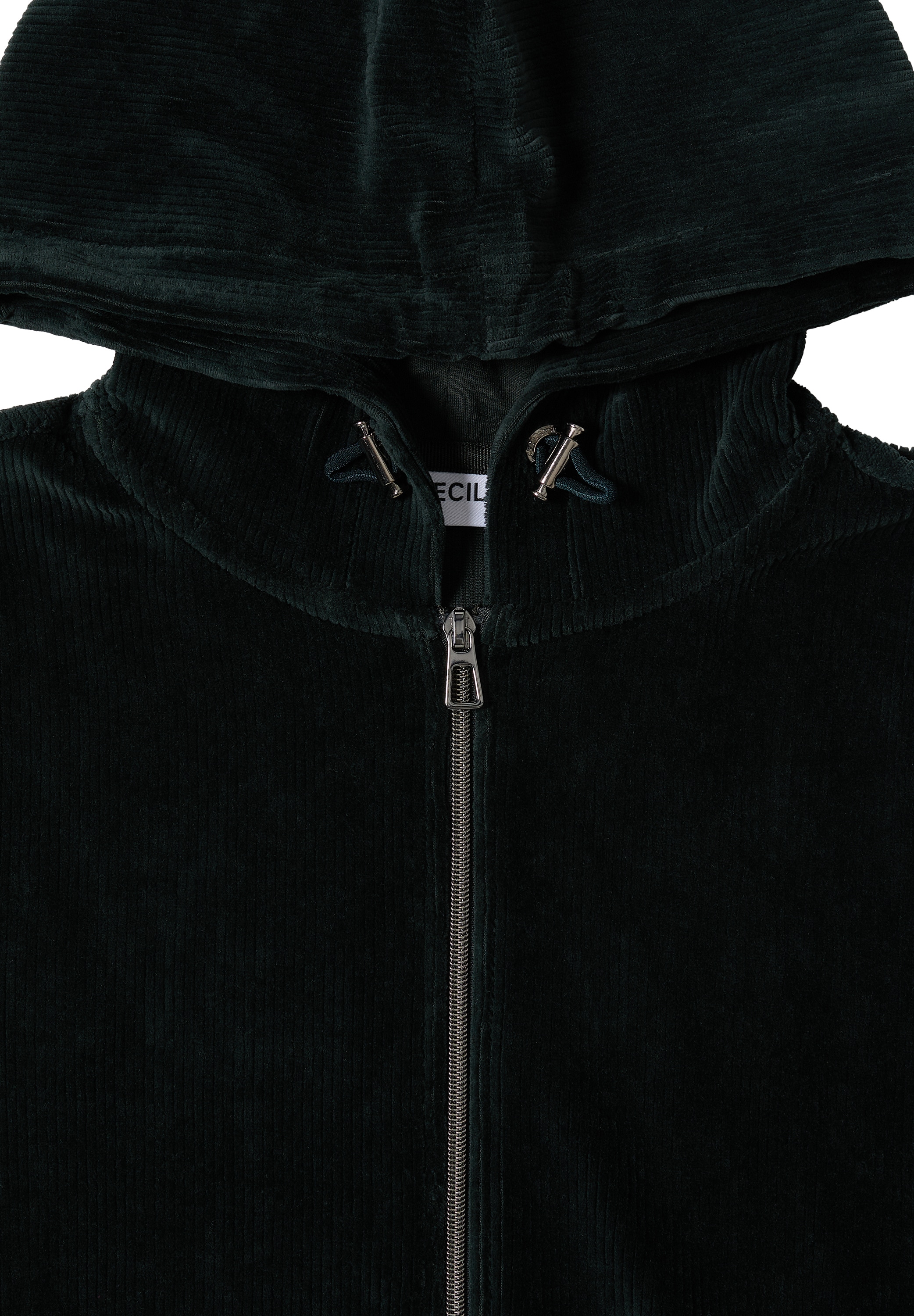 Cecil Cardigan, Cord mit Kapuze