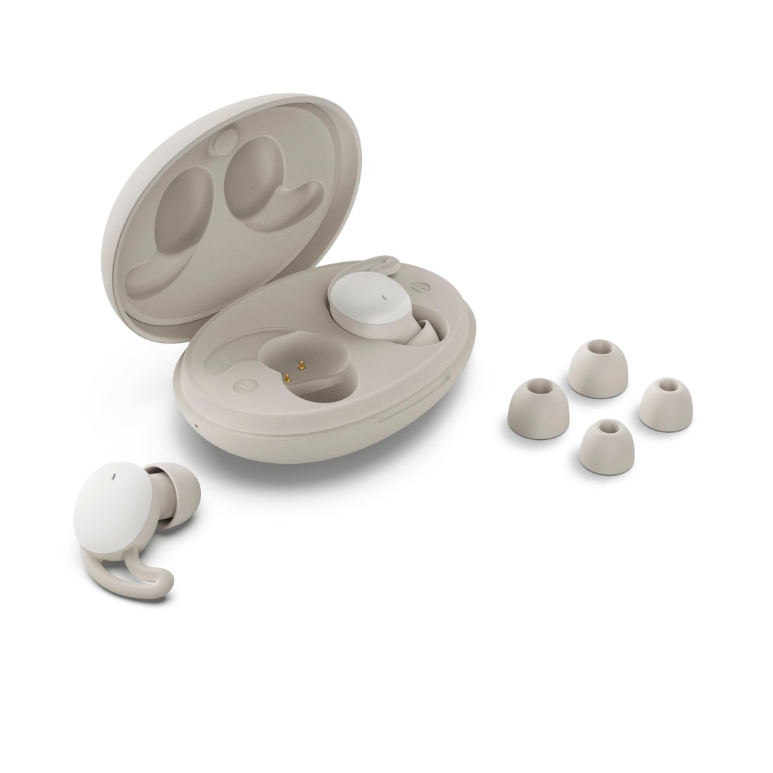 Hama Bluetooth-Kopfhörer »Bluetooth-Kopfhörer kabellos (In-Ear, Schlafkopfhörer, TWS, Mikrofon)«, Mini-Kopfhörer, Touch-Control, 4 Stunden Musikwiedergabe